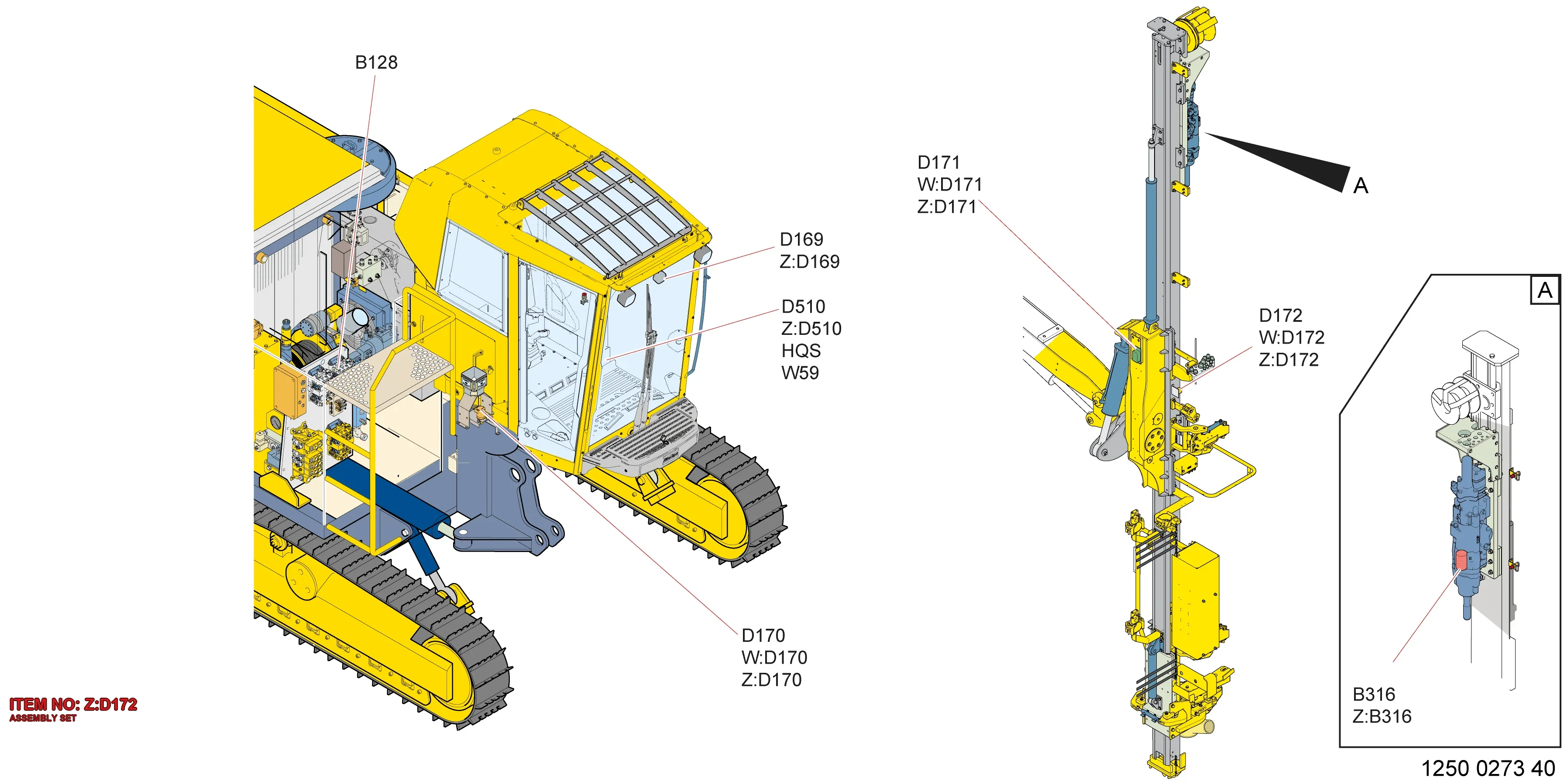 3222 3300 46 ASSEMBLY SET - Technical Drawing