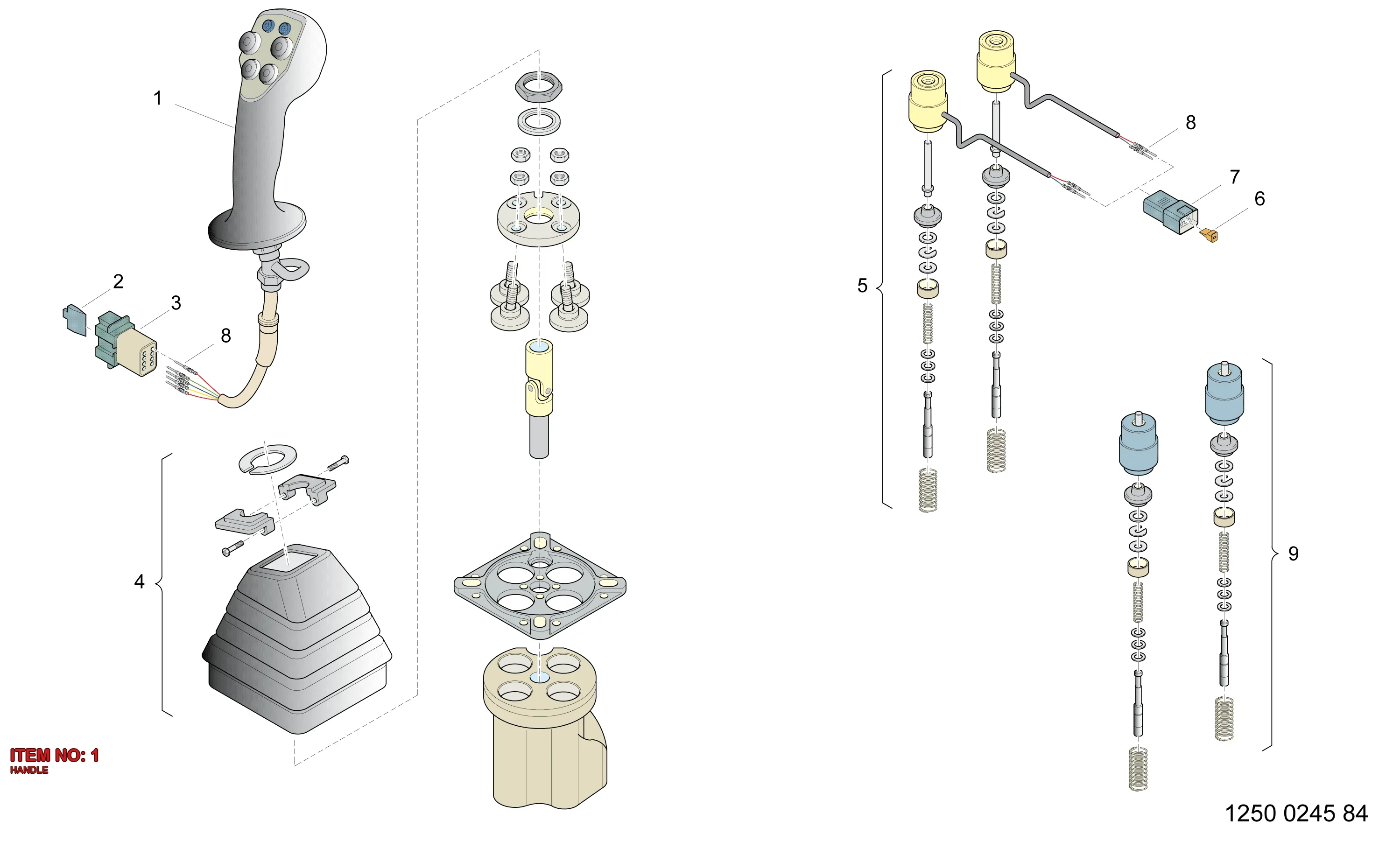 3222 3316 53 HANDLE - Technical Drawing