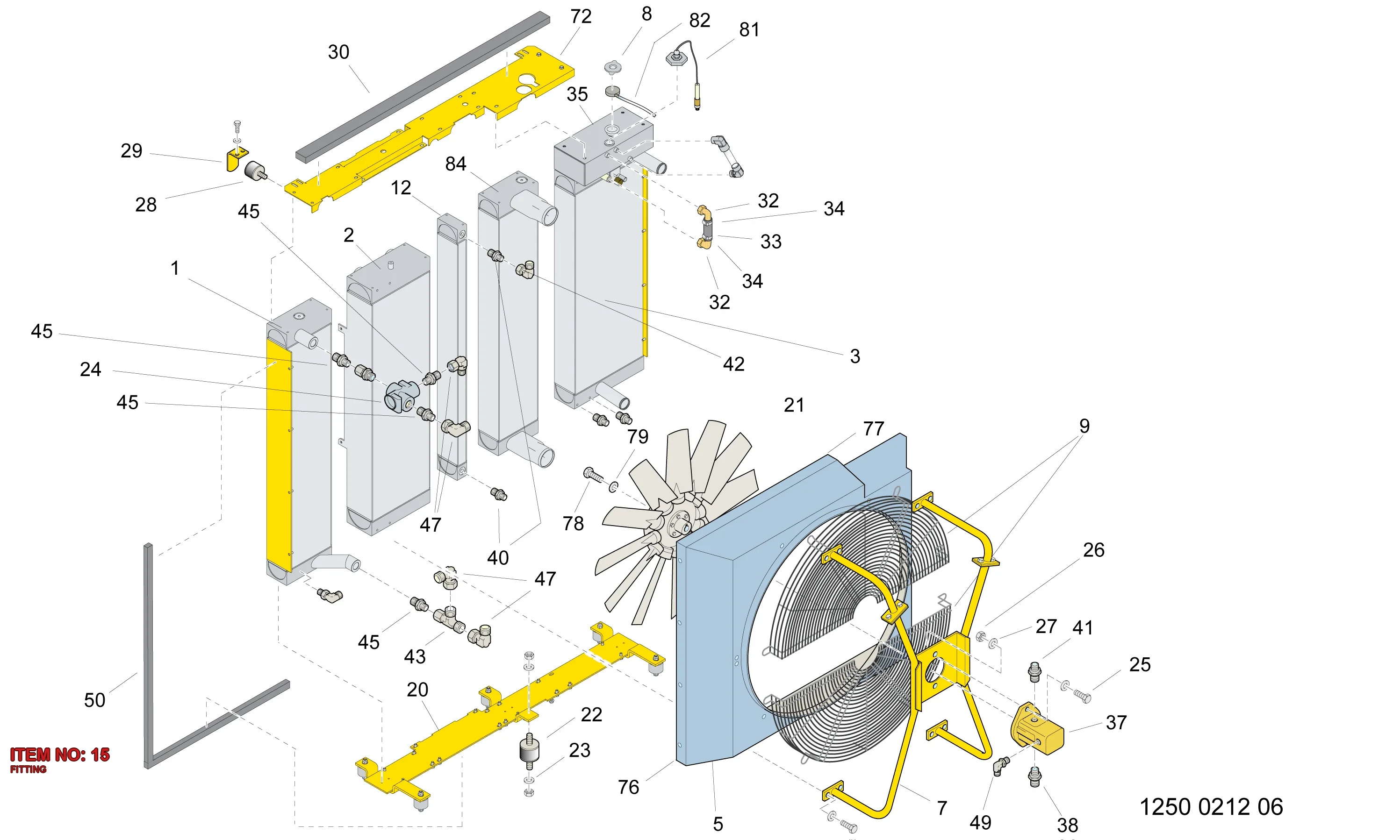 3222 3331 86 FITTING - Technical Drawing