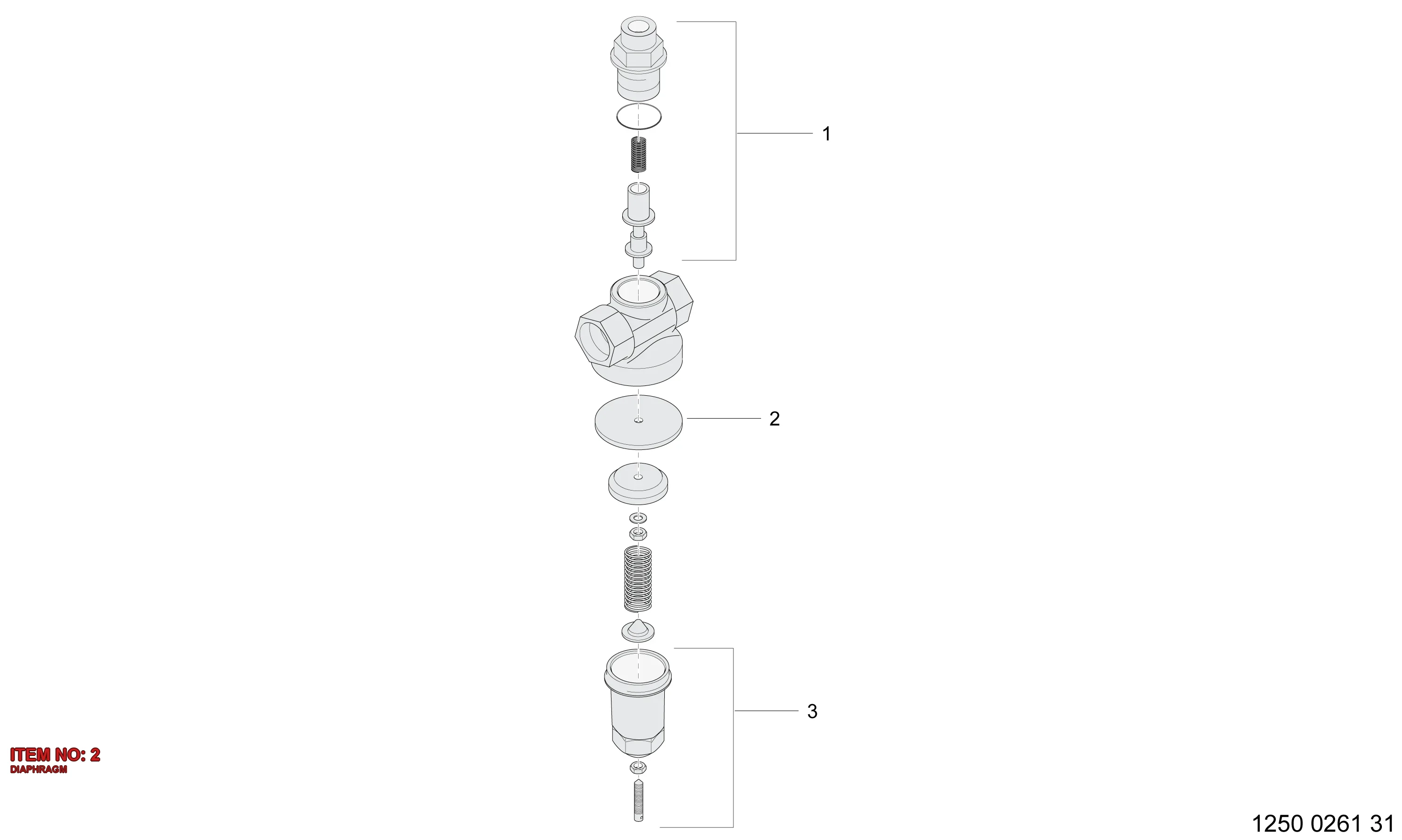 3222 3355 73 DIAPHRAGM - Technical Drawing