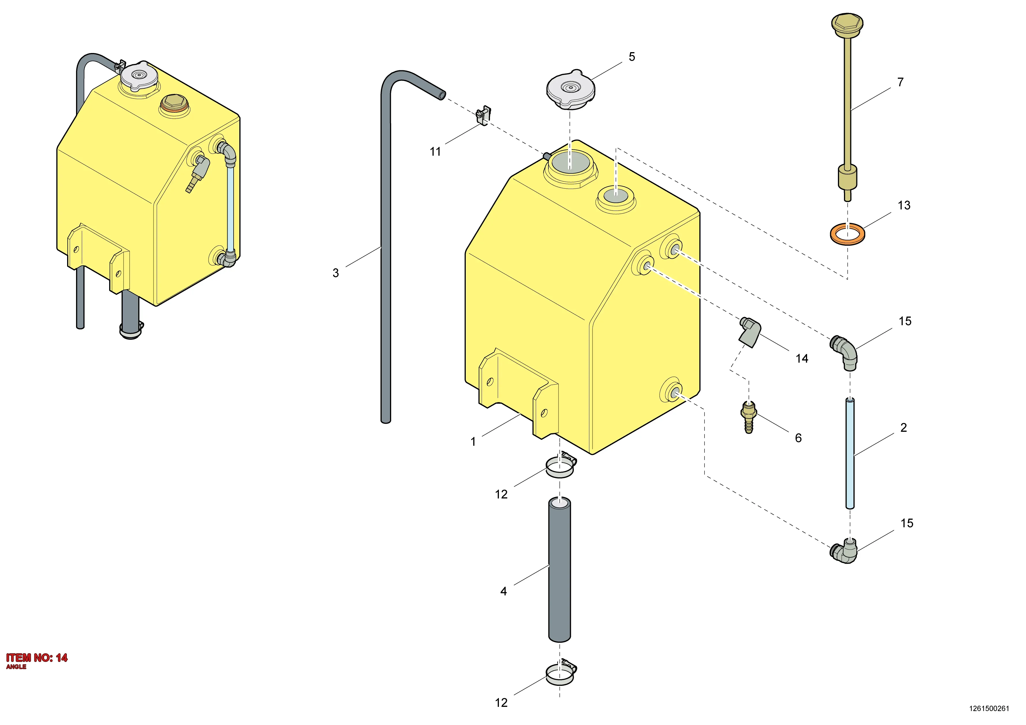 3222 3379 31 ANGLE - Technical Drawing