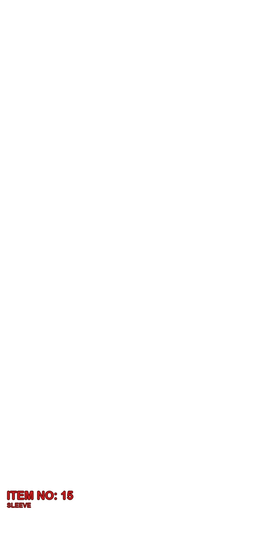 3222 3390 48 SLEEVE - Technical Drawing
