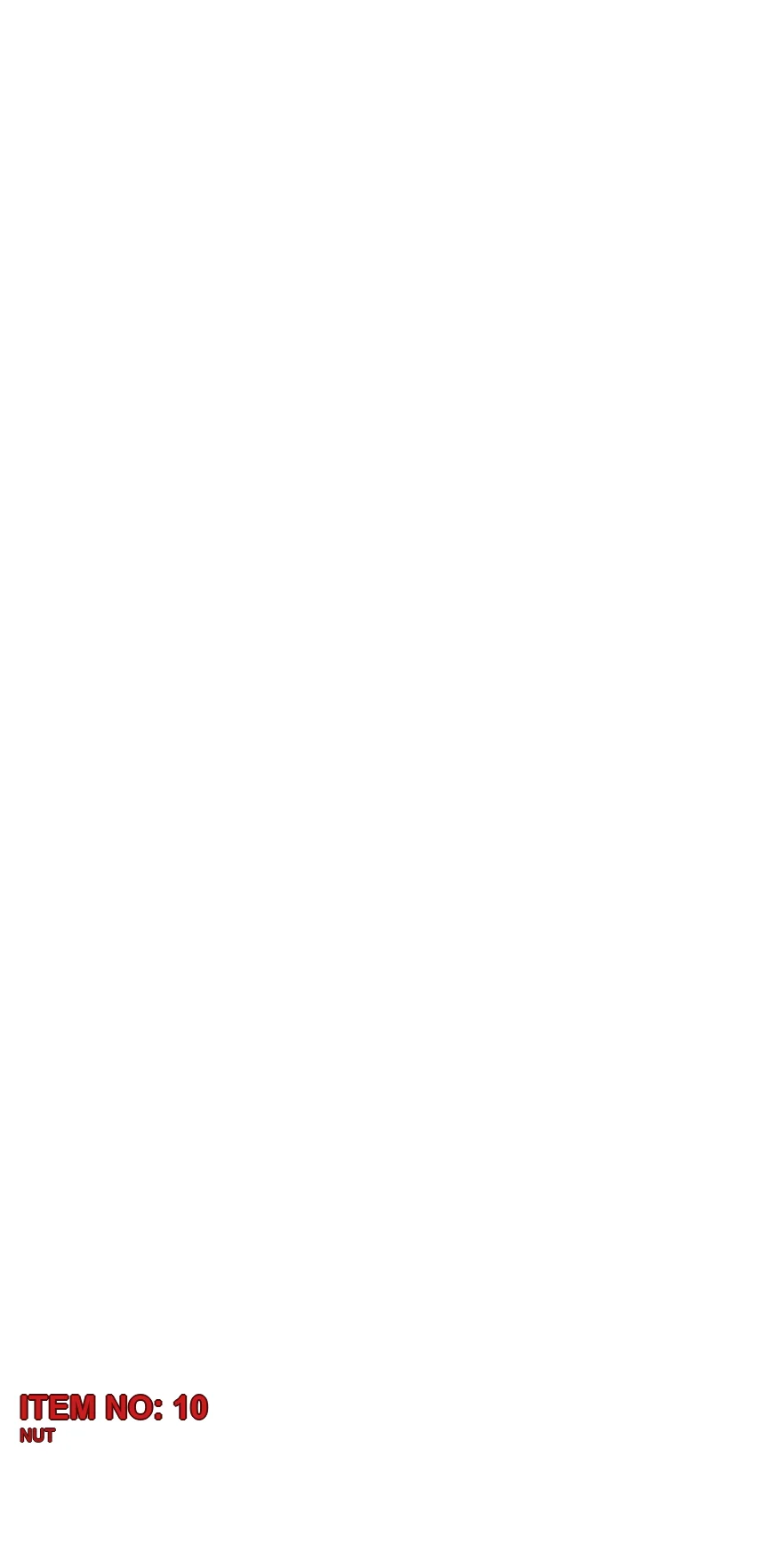 3222 3391 78 NUT - Technical Drawing