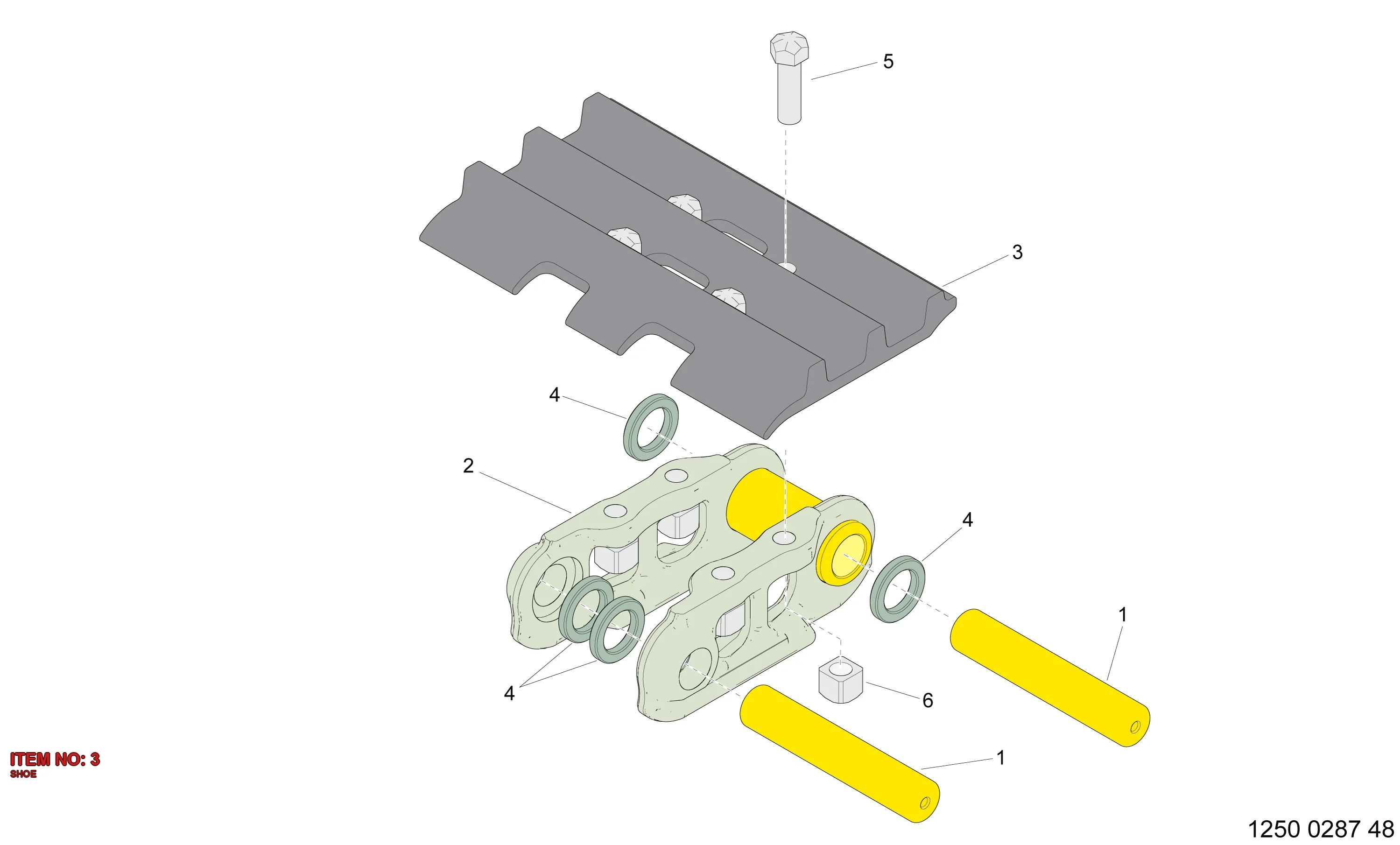 3222 3401 82 SHOE - Technical Drawing