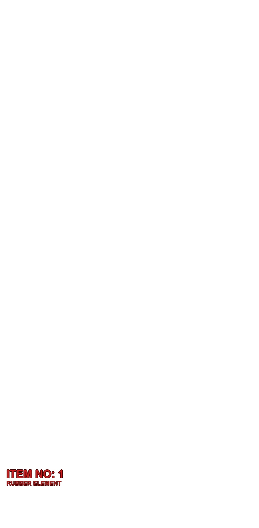 3222 3404 71 RUBBER ELEMENT - Technical Drawing