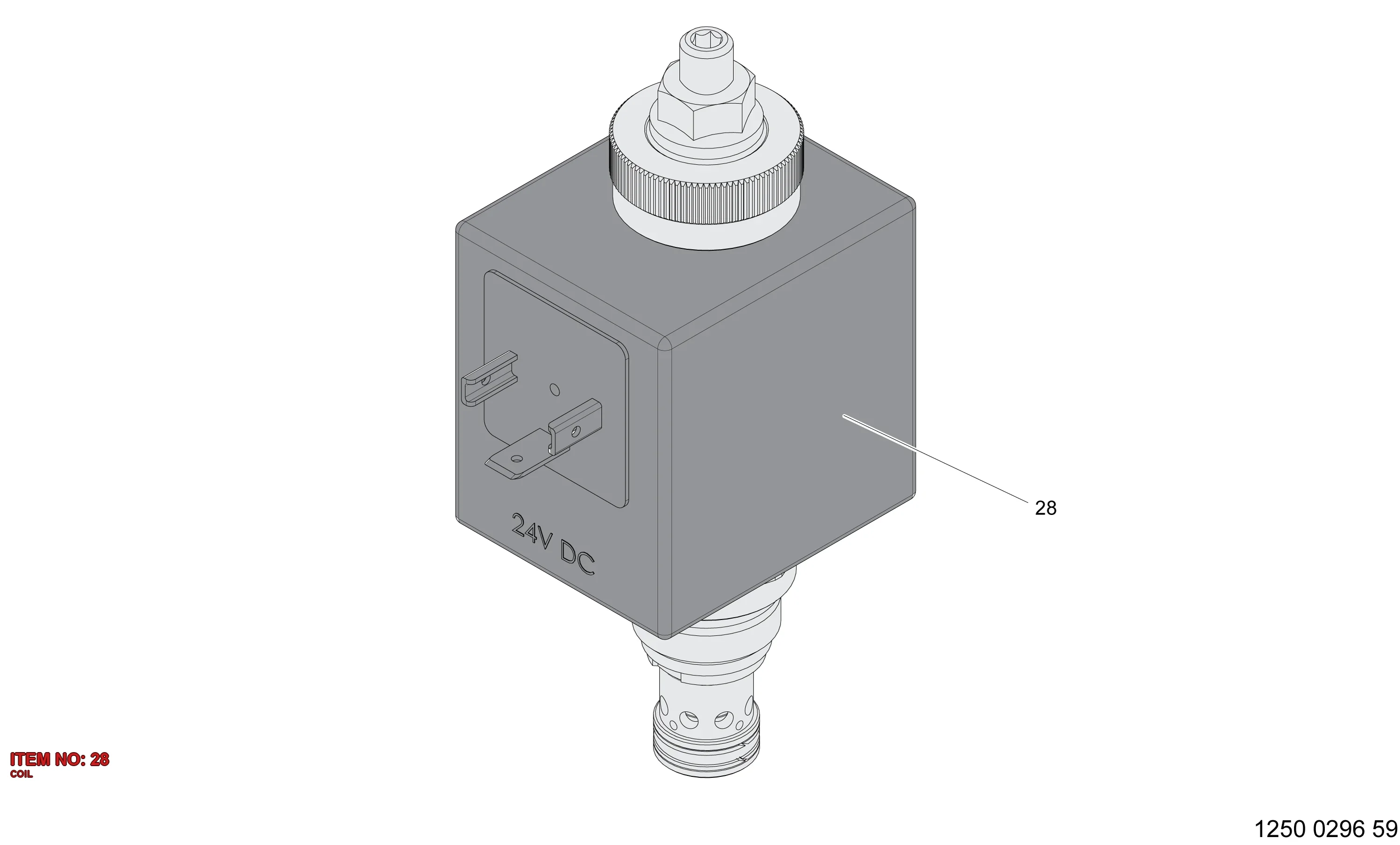 3222 3413 39 COIL - Technical Drawing