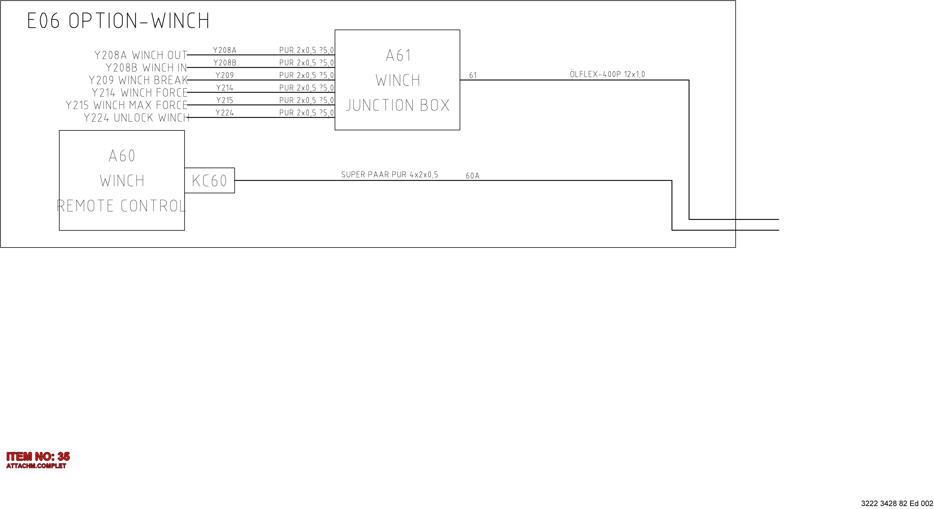 3222 3423 79 ATTACHM.COMPLET - Technical Drawing