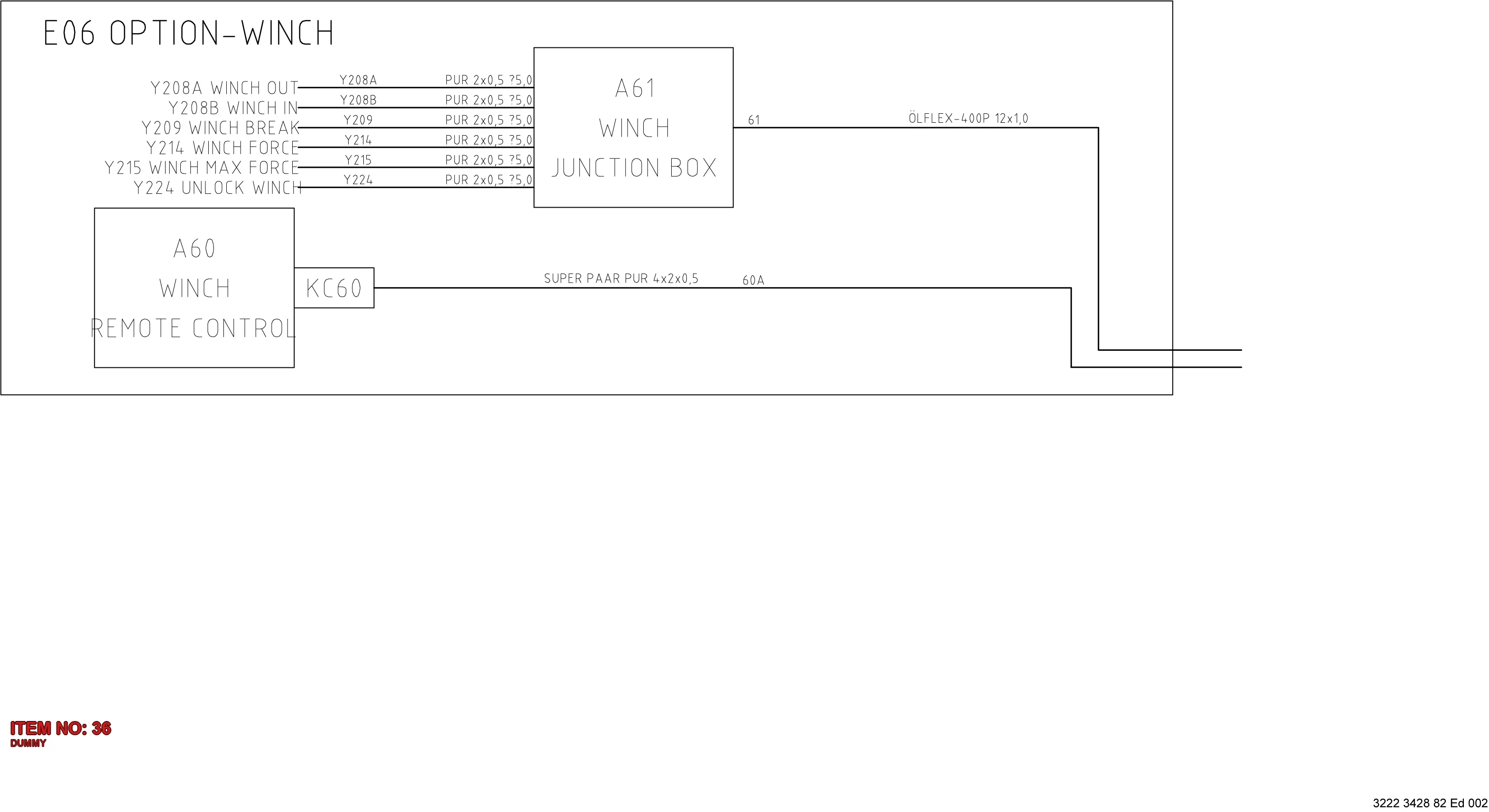 3222 3427 01 DUMMY - Technical Drawing