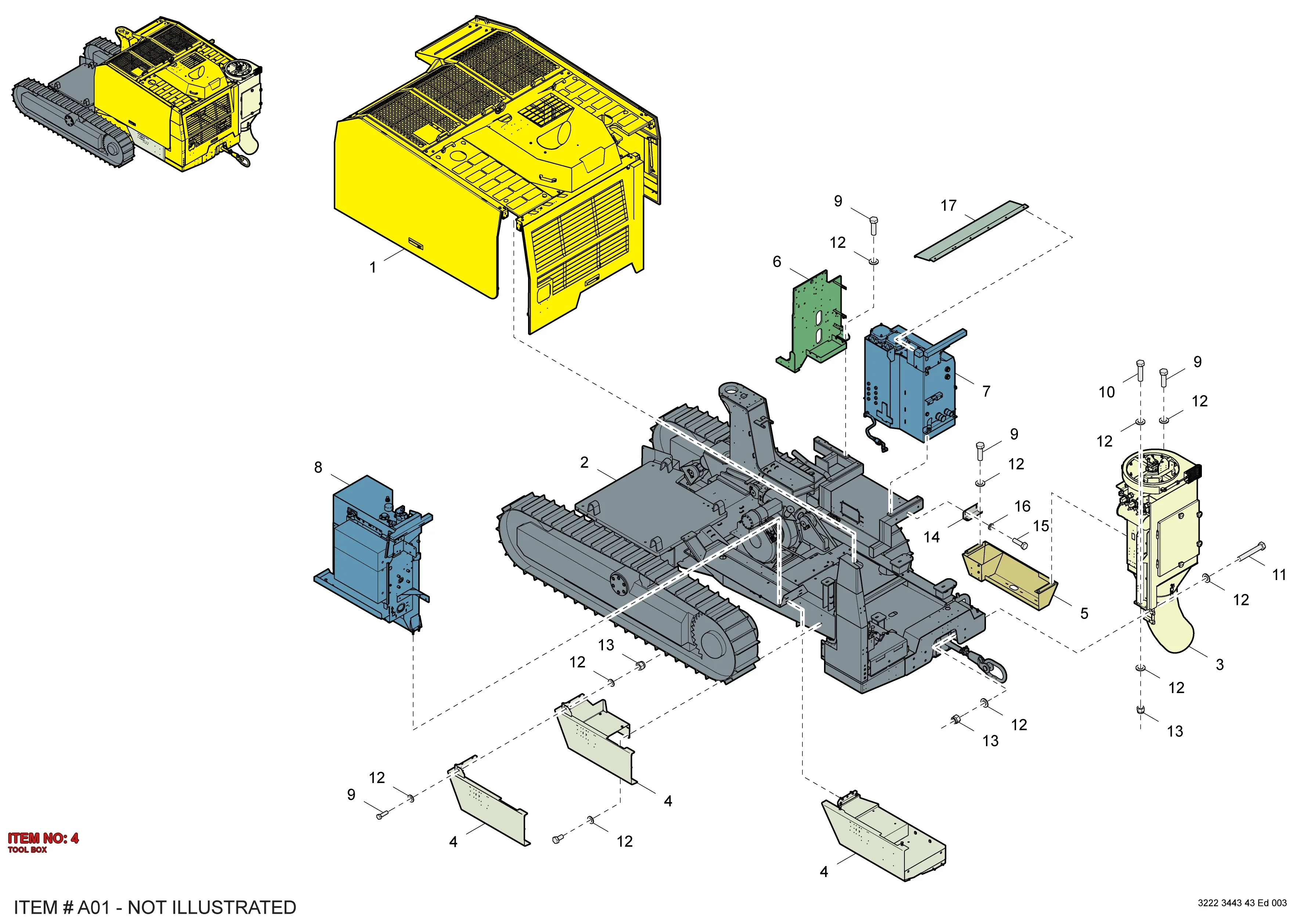 3222 3451 38 TOOL BOX - Technical Drawing