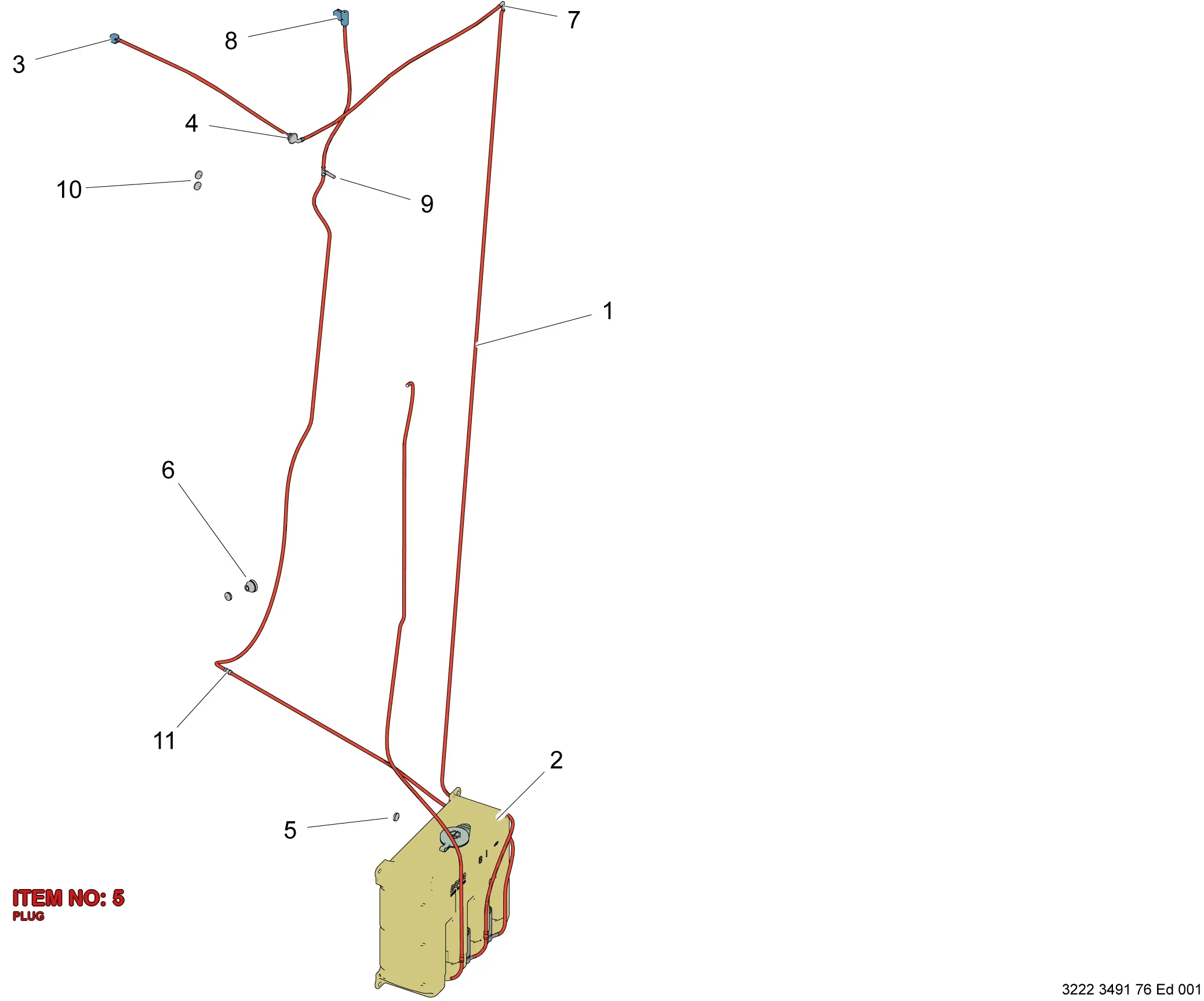 3222 3491 78 PLUG - Technical Drawing