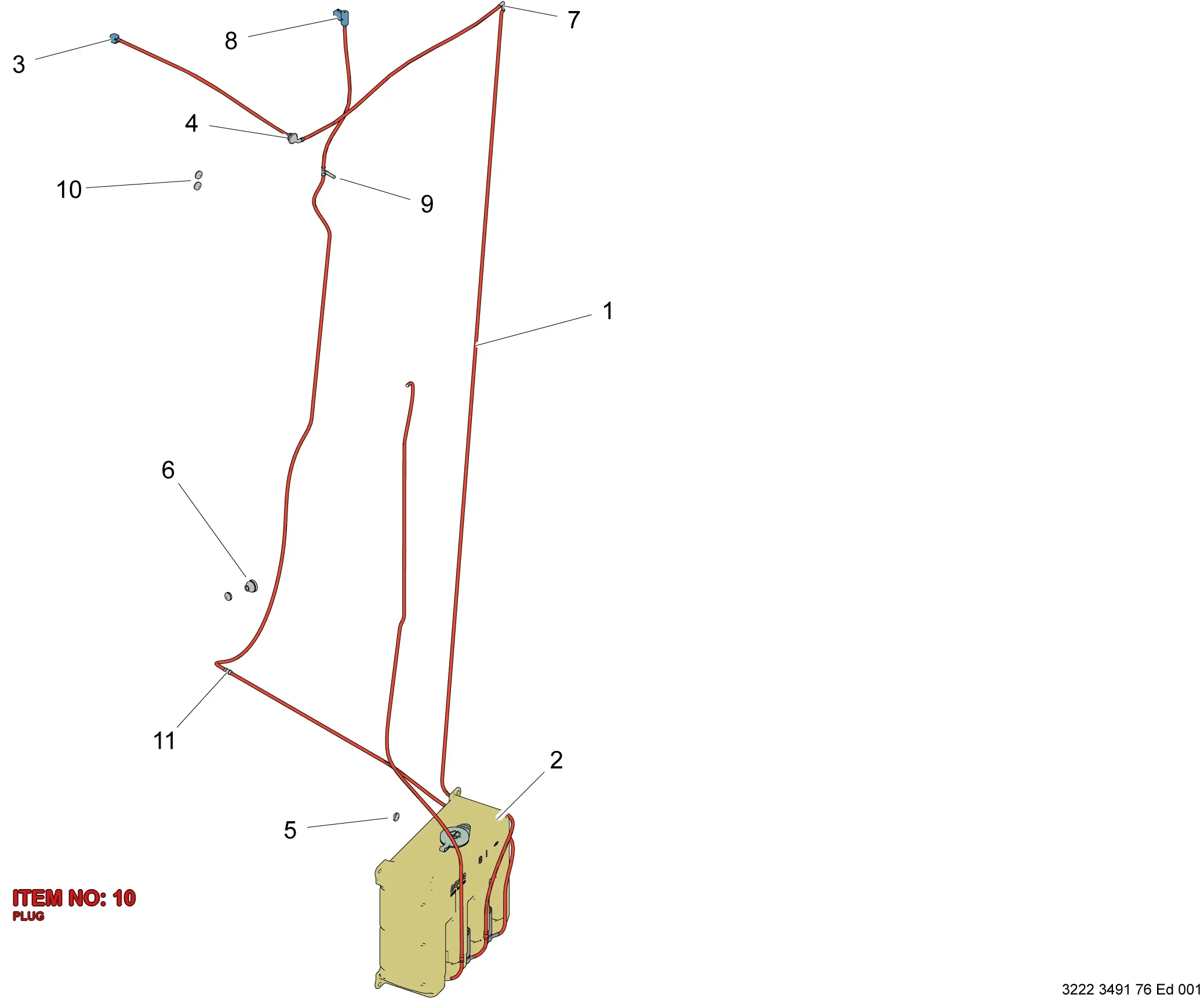 3222 3491 82 PLUG - Technical Drawing