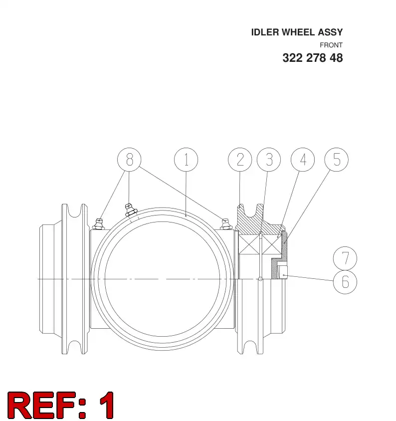 32227718 322 277 18 Body - Sandvik Technical Drawing