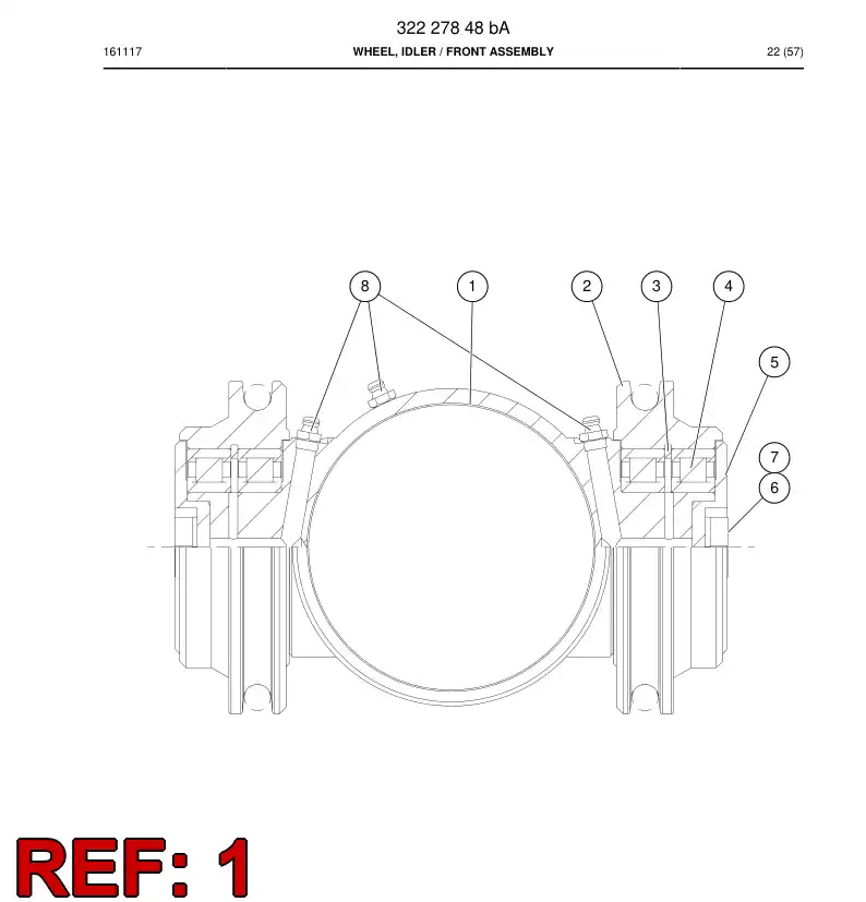 32227718e 322 277 18e CHASIS - Sandvik Technical Drawing