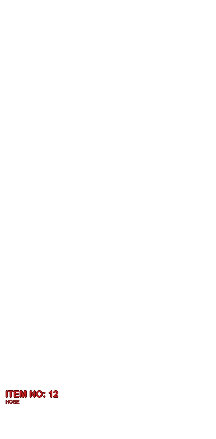 3222 9860 07 HOSE - Technical Drawing