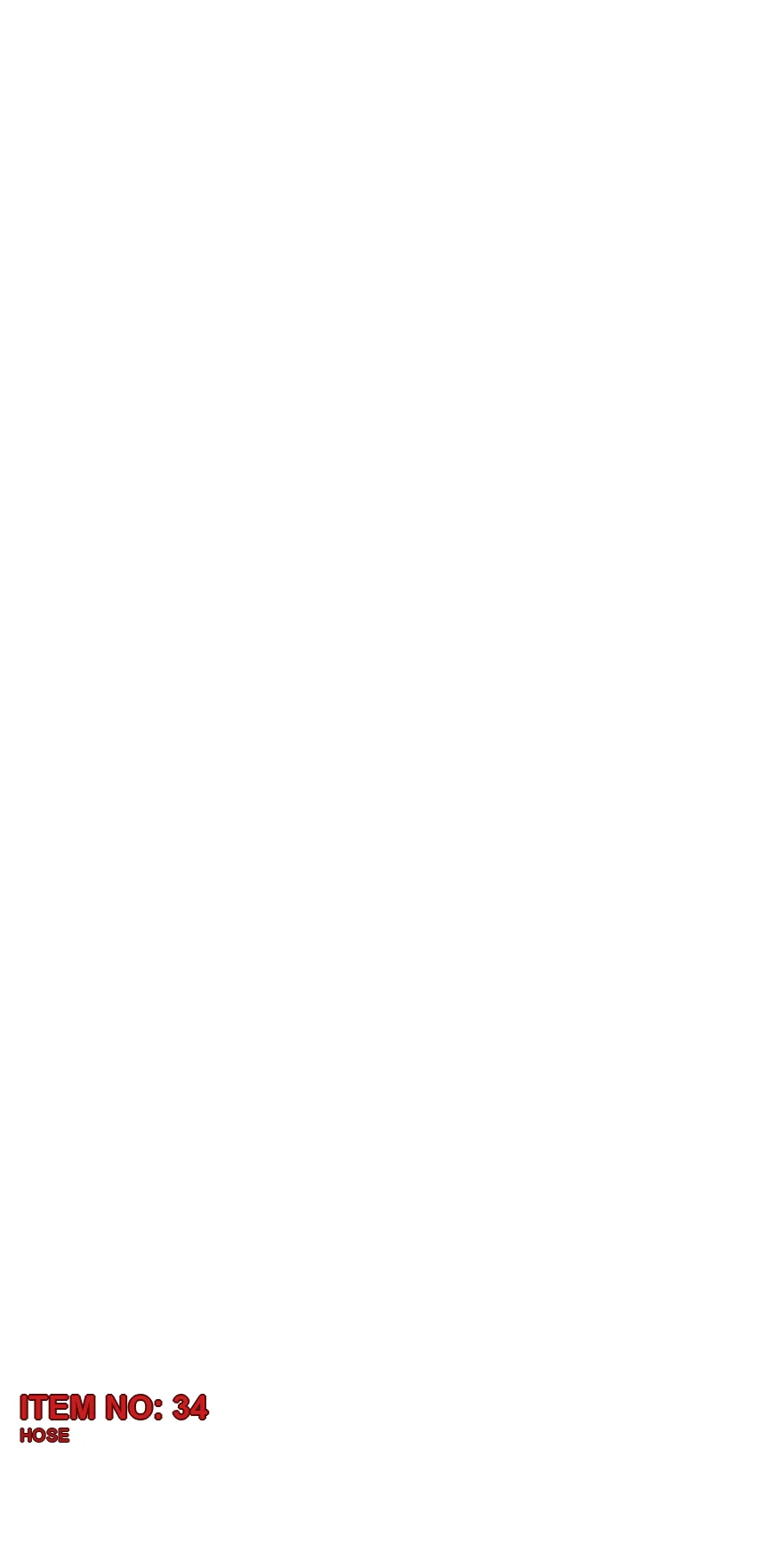 3222 9860 14 HOSE - Technical Drawing