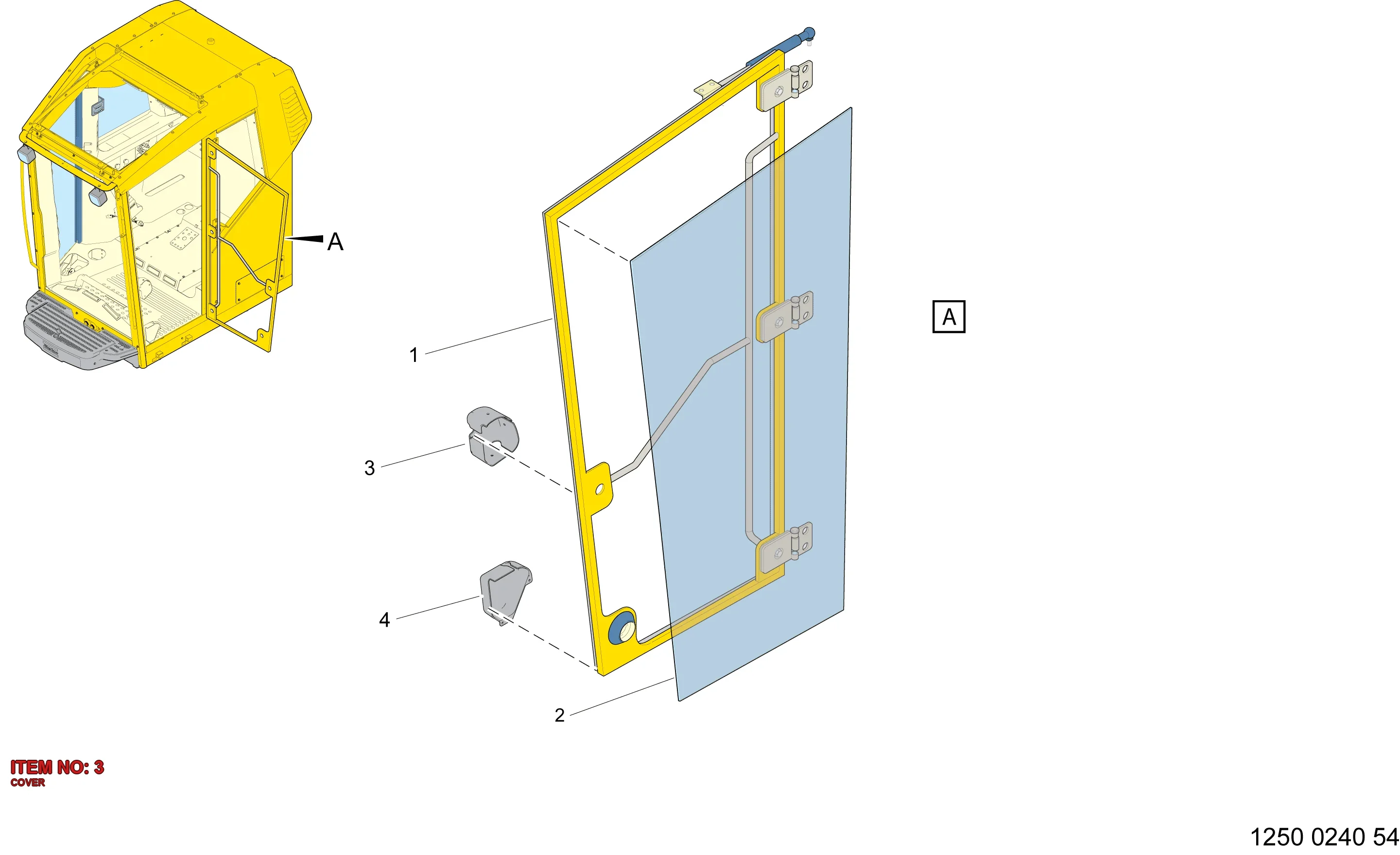 3222 9860 90 COVER - Technical Drawing