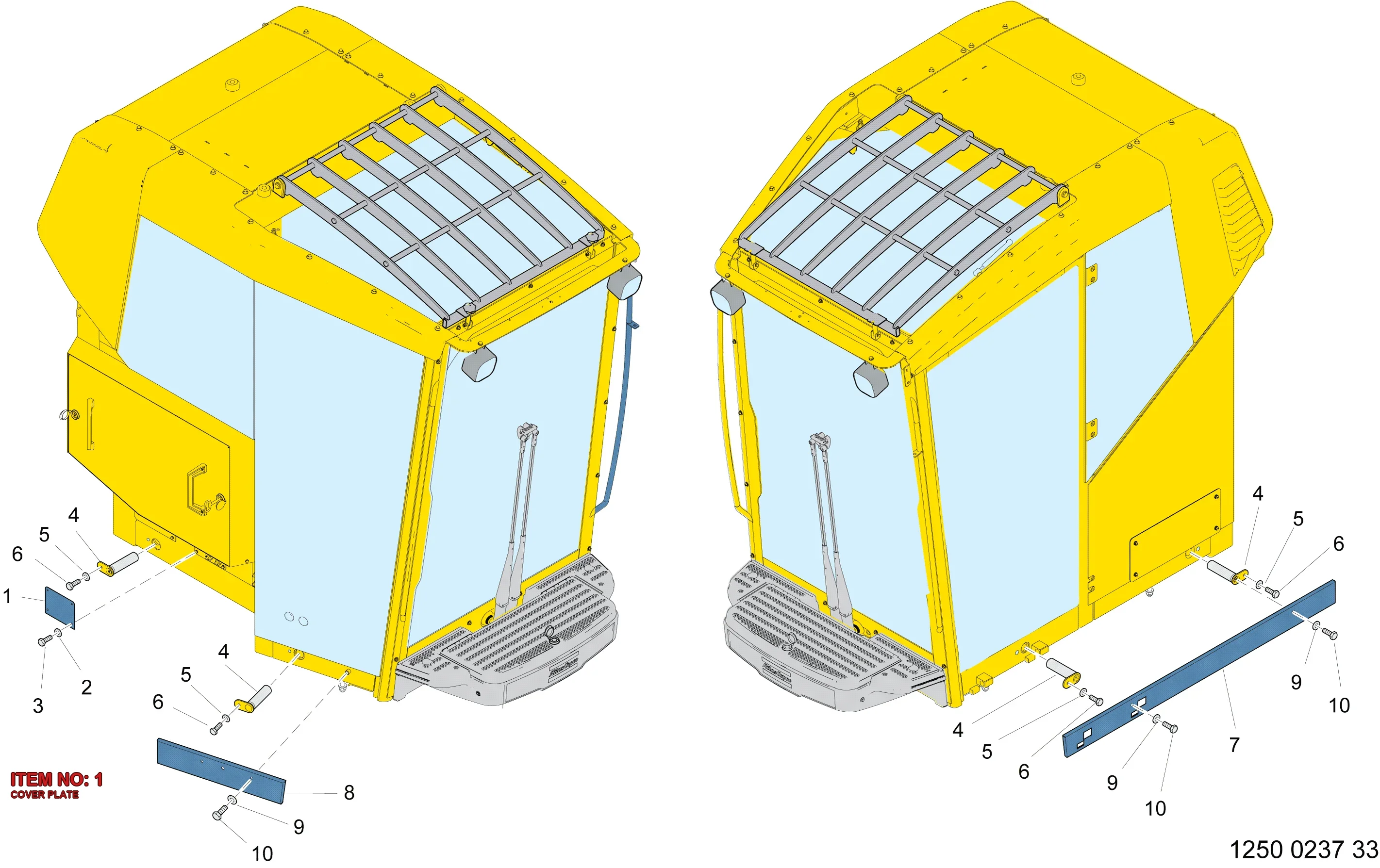 3222 9862 13 COVER PLATE - Technical Drawing