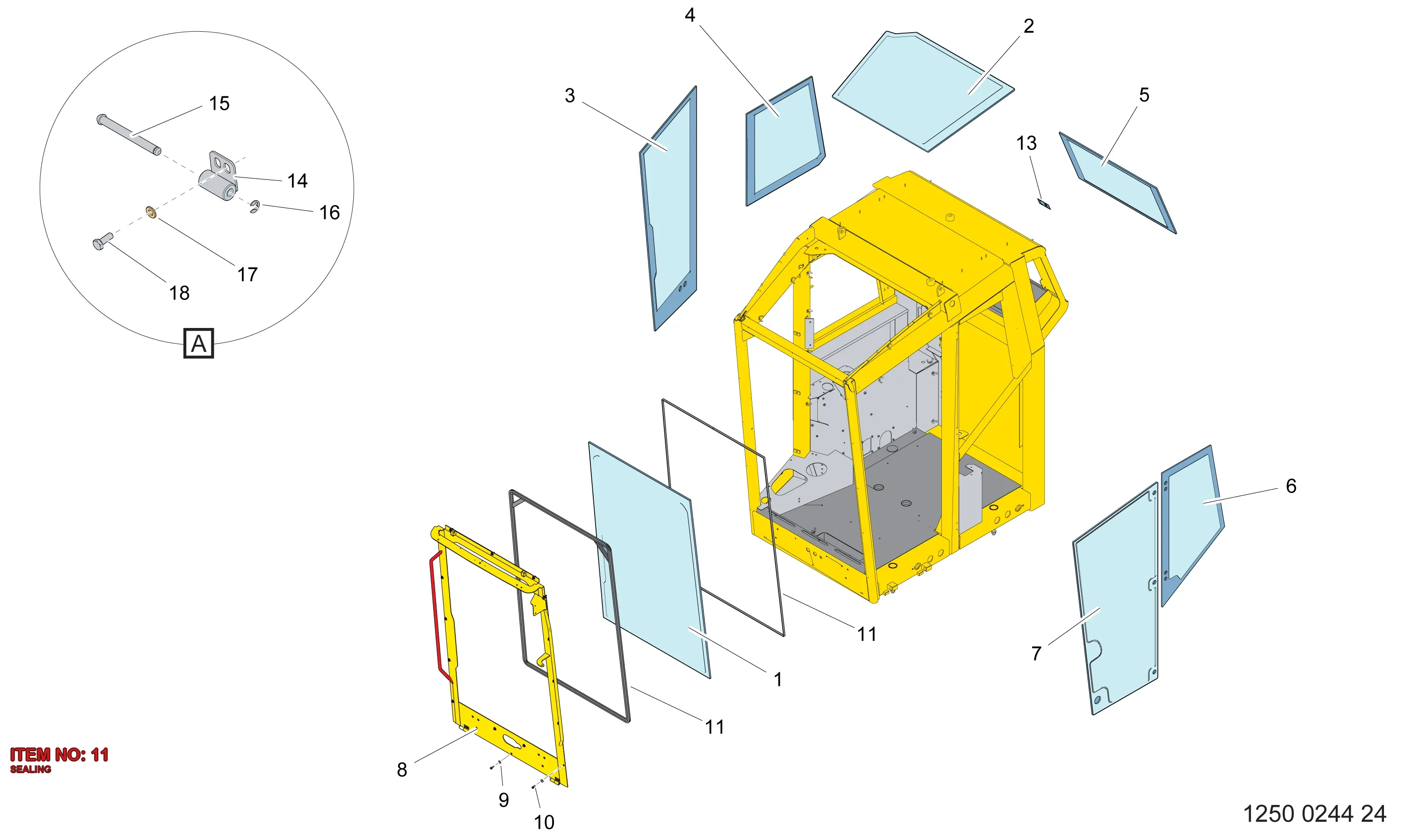 3222 9890 35 SEALING - Technical Drawing
