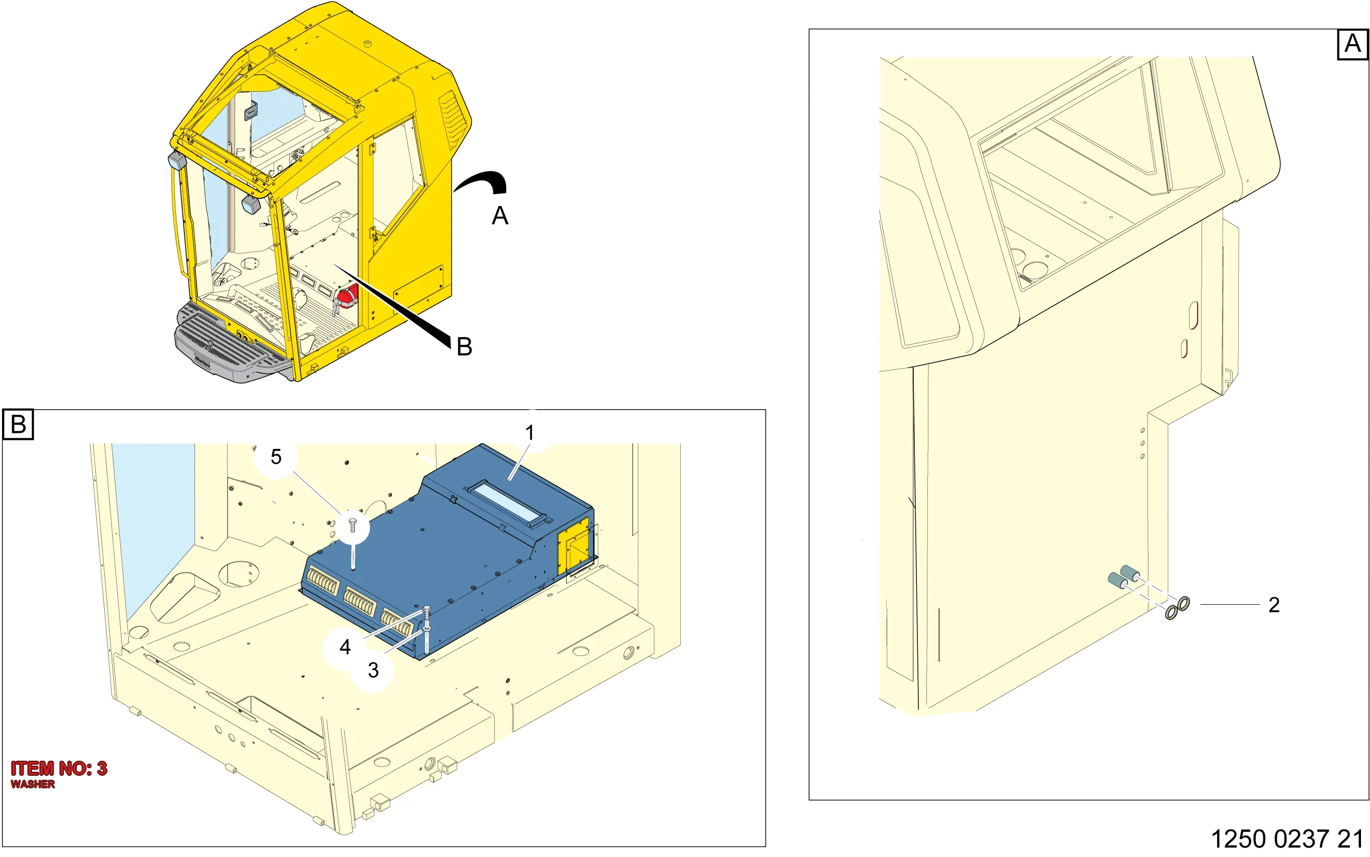 3222 9891 65 WASHER - Technical Drawing