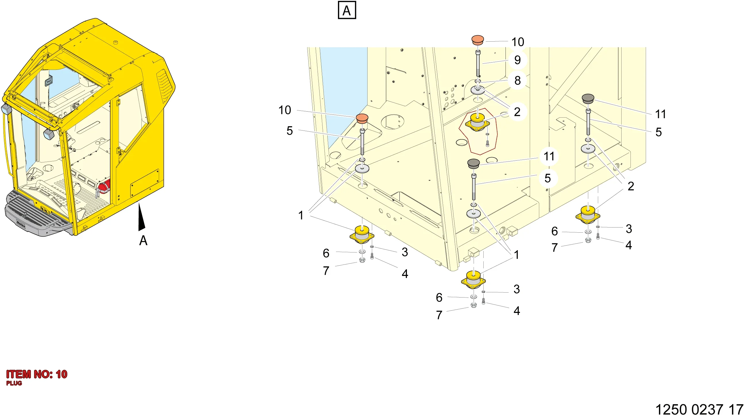3222 9892 01 PLUG - Technical Drawing