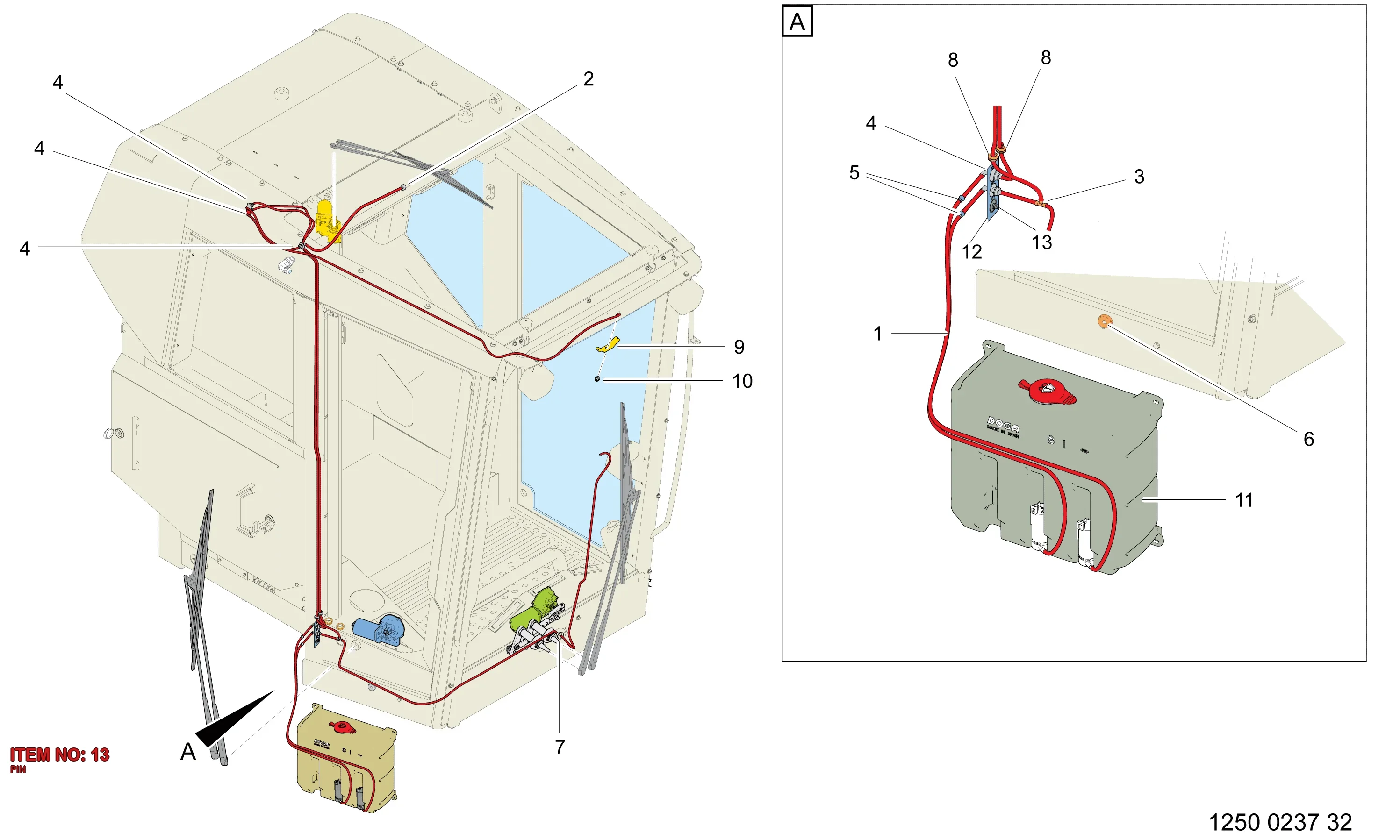 3222 9893 56 PIN - Technical Drawing
