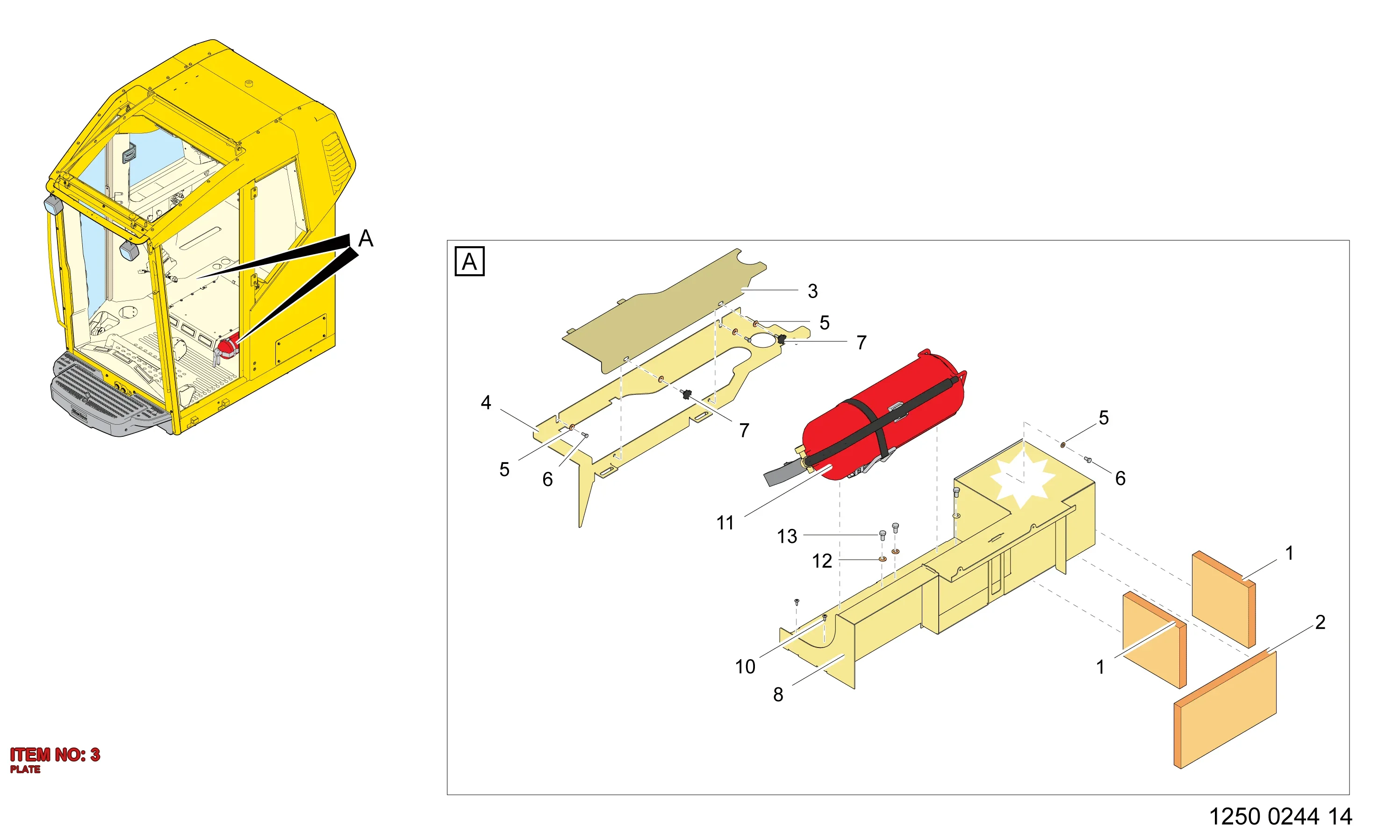 3222 9895 05 PLATE - Technical Drawing