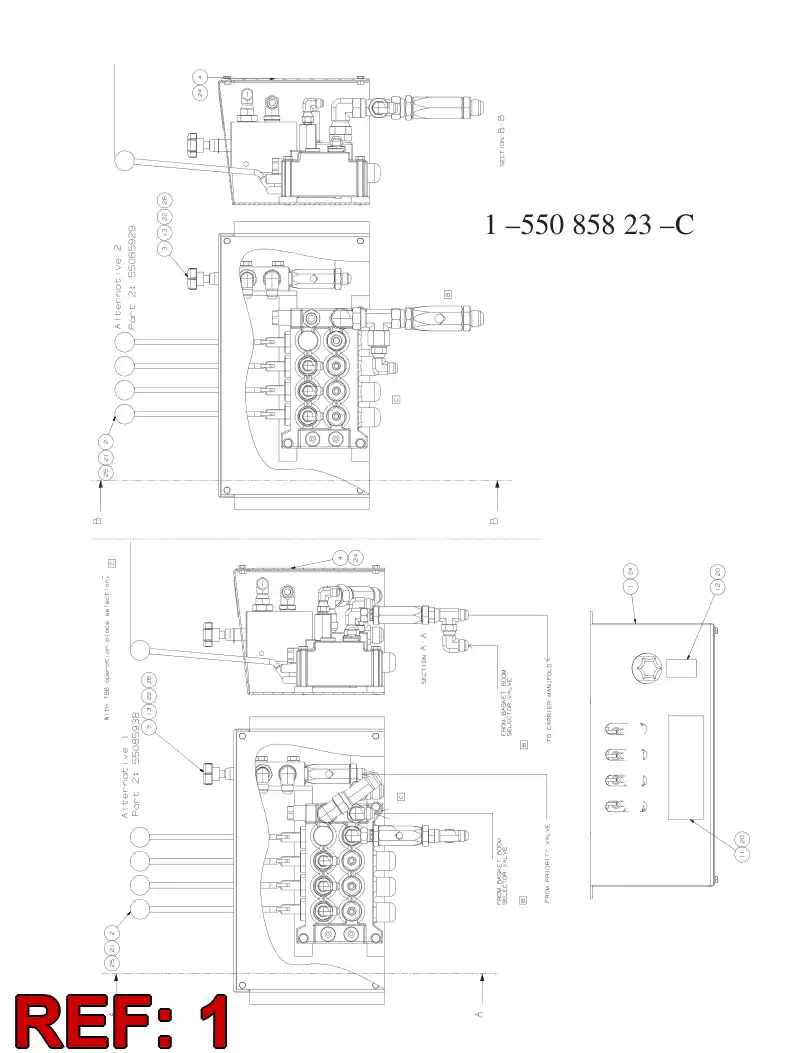 32230248 322 302 48 BRACKET - Sandvik Technical Drawing