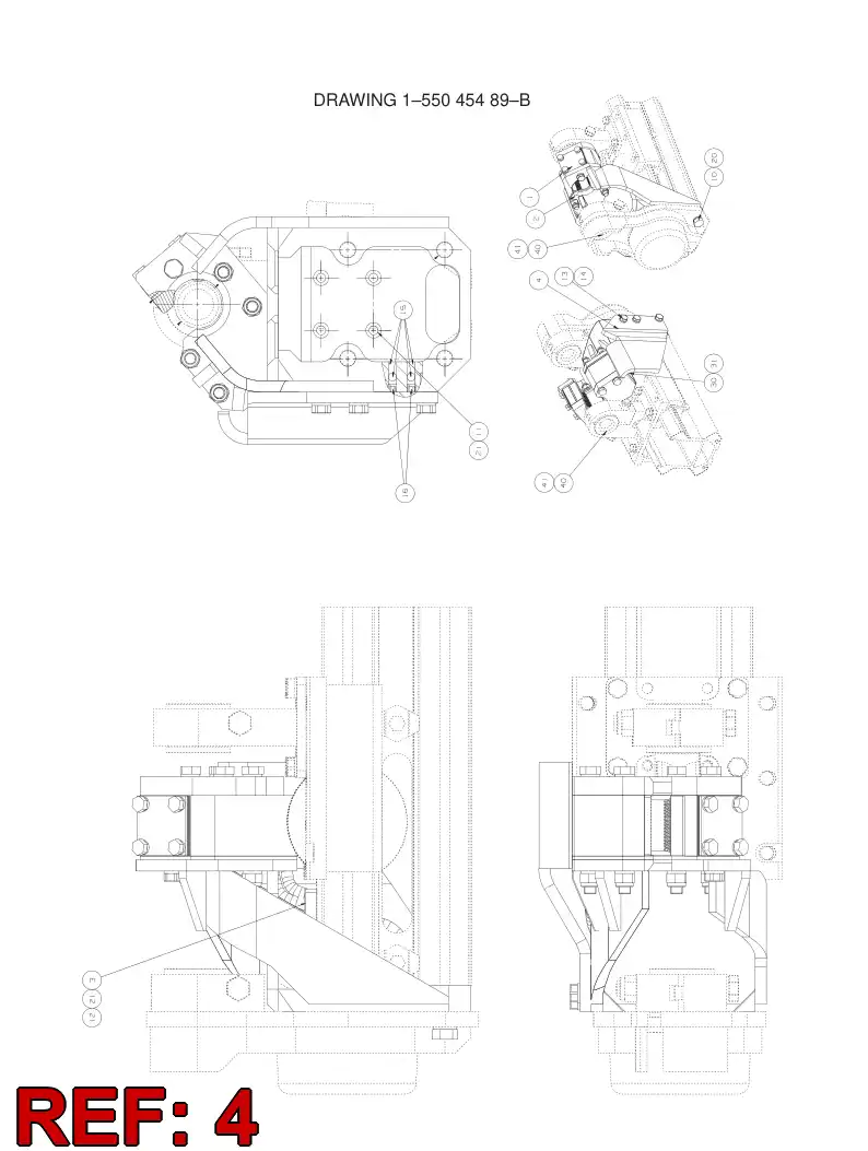 32232958 322 329 58 COVER PLATE - Sandvik Technical Drawing