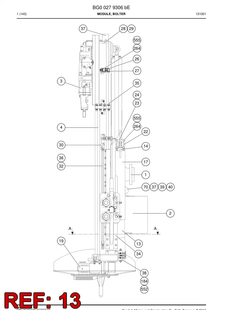 32245198c 322 451 98c PIPE - Sandvik Technical Drawing