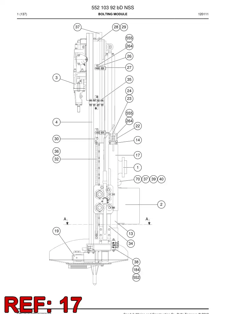 32245218 322 452 18 PIPE - Sandvik Technical Drawing