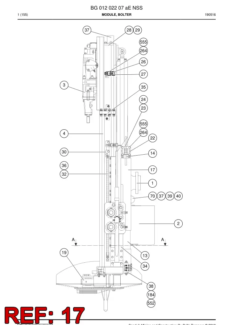 32245218g 322 452 18g PIPE - Sandvik Technical Drawing
