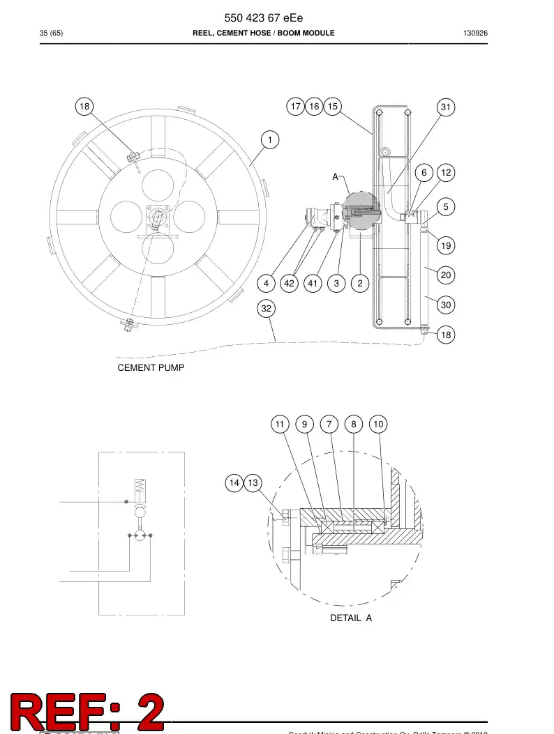 32248118 322 481 18 Supporting block - Sandvik Technical Drawing