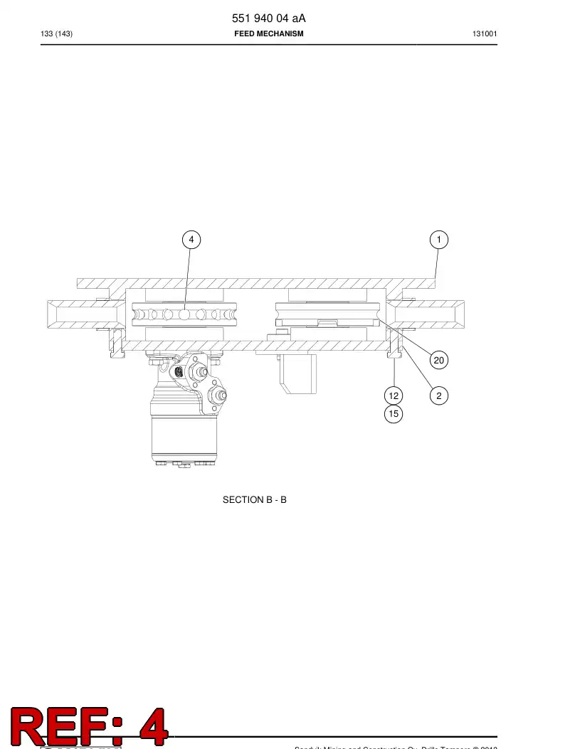 32283618 322 836 18 ROLLER - Sandvik Technical Drawing