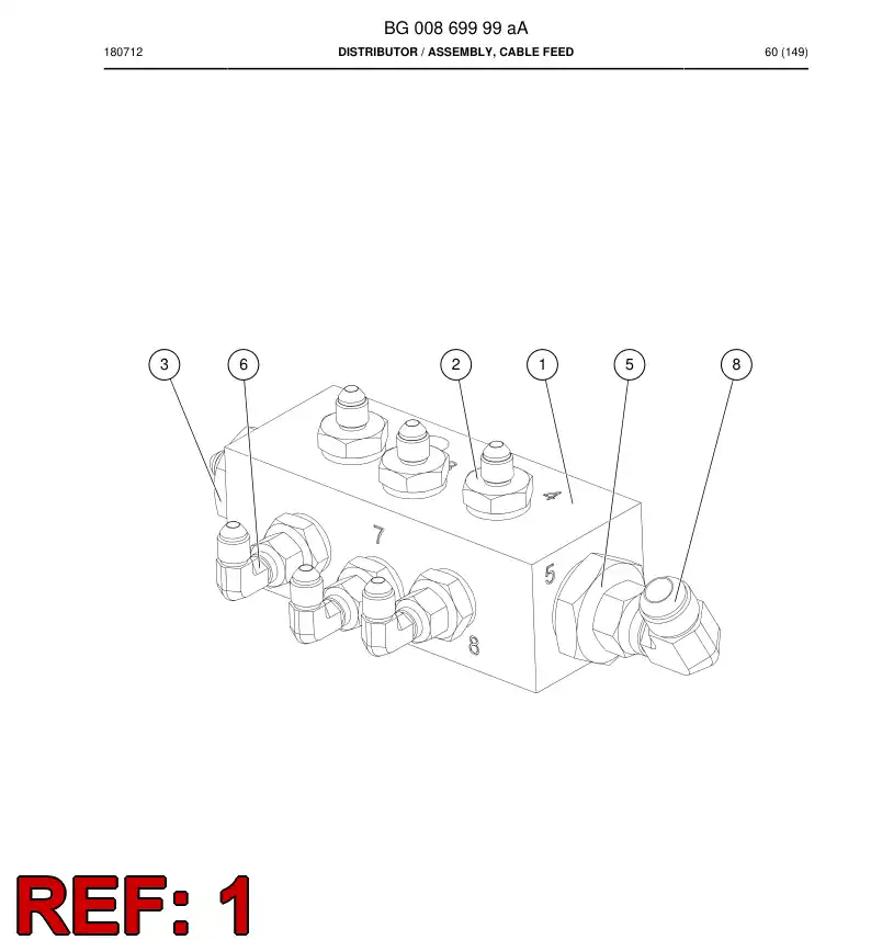 32302038a 323 020 38a DISTRIBUIDOR - Sandvik Technical Drawing