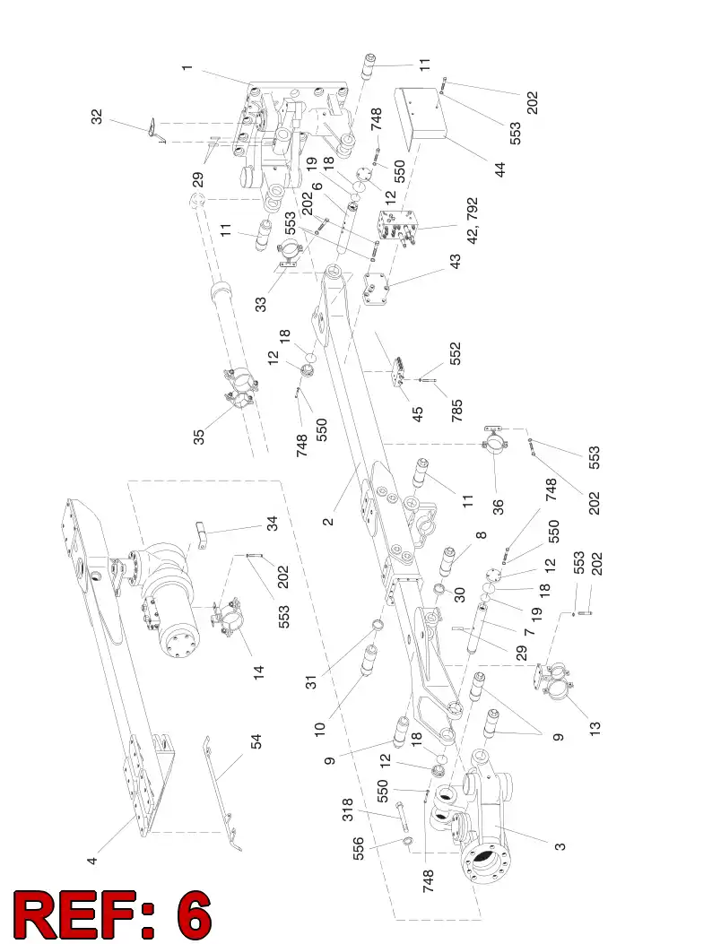 32305908 323 059 08 SHAFT - Sandvik Technical Drawing
