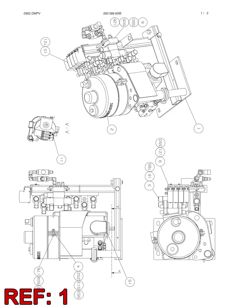 32350058 323 500 58 SLU BRACKET - Sandvik Technical Drawing