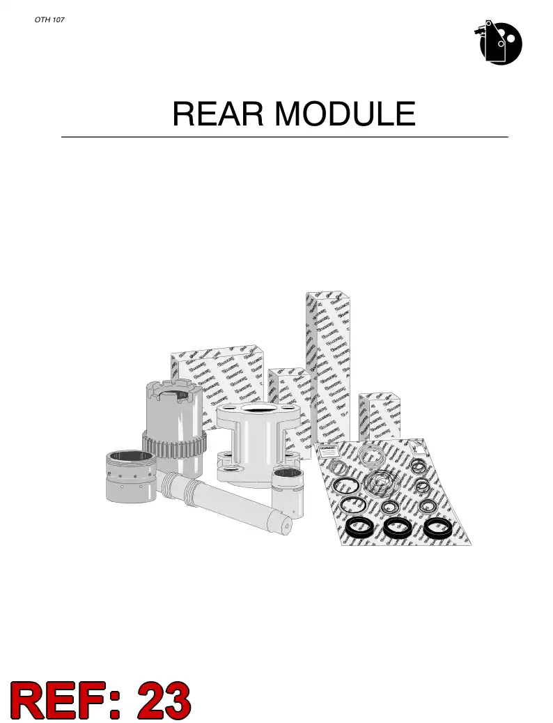32520931 325 209 31 CONTROL BLOCK ASSEMBLY - Sandvik Technical Drawing