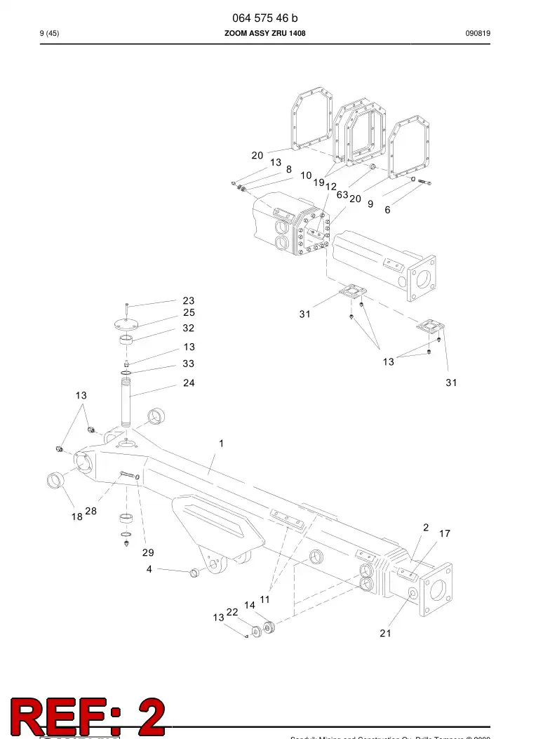 32538248 325 382 48 PIPE - Sandvik Technical Drawing