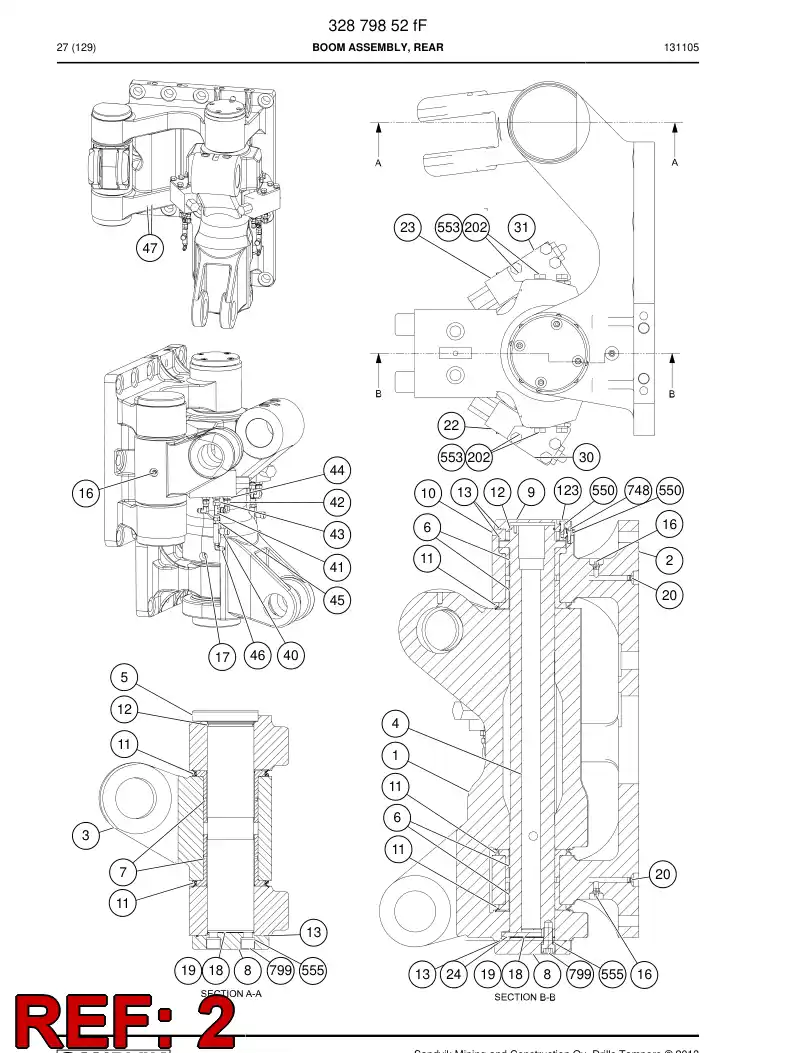 32606008a 326 060 08a MOUNTING PLATE LEFT,MACH.TB60 - Sandvik Technical Drawing