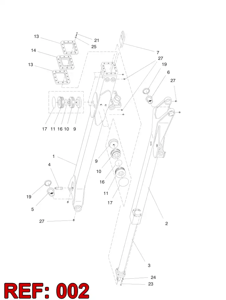 32657458 326 574 58 INNER PIPE - Sandvik Technical Drawing