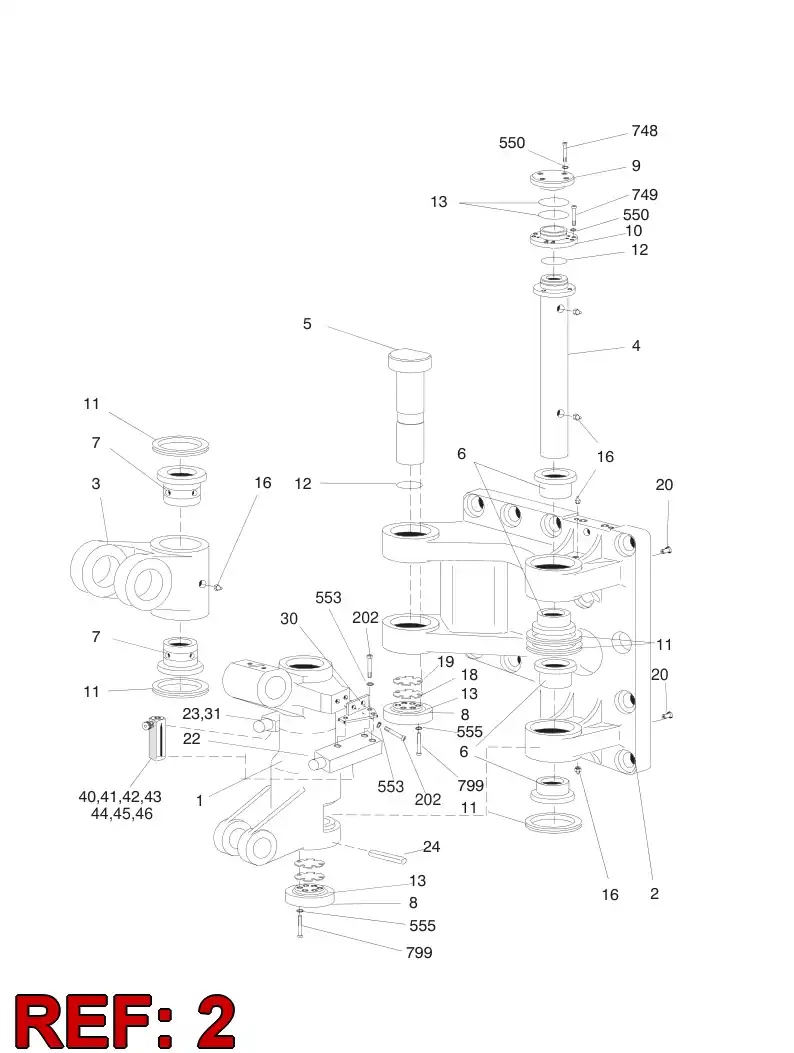 32670858 326 708 58 MOUNTING PLATE LEFT,MACH.TB90 - Sandvik Technical Drawing
