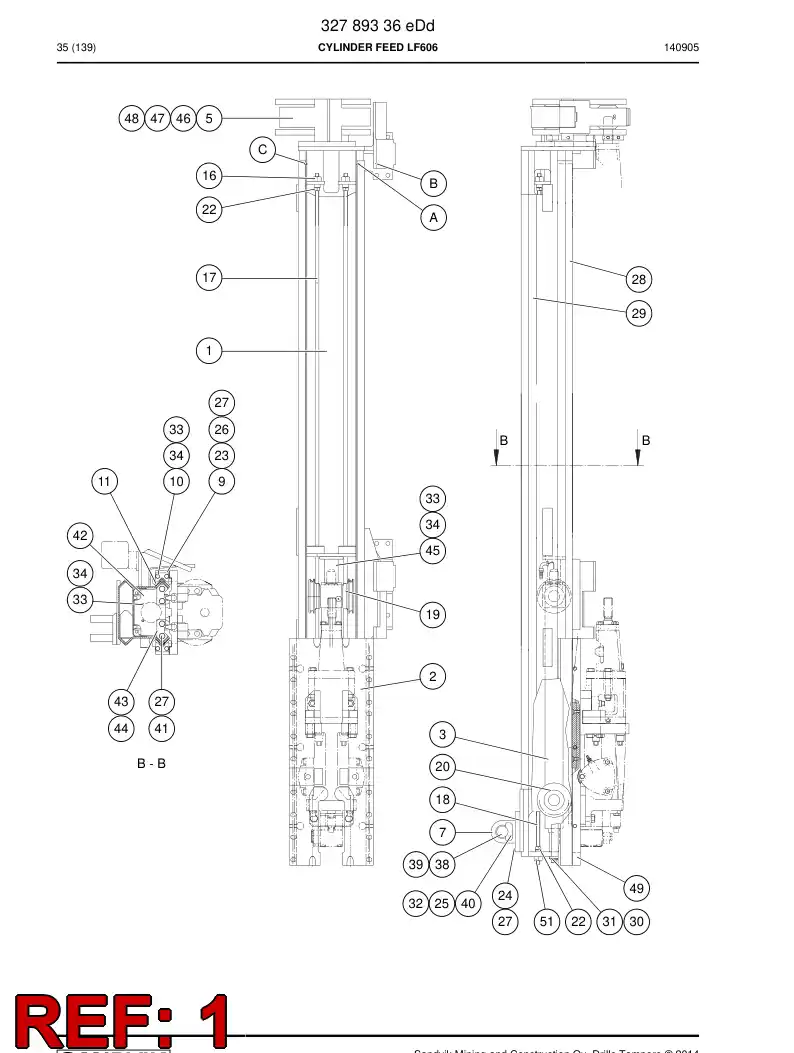 32721966 327 219 66 FAROL, ALIMENTAO - Sandvik Technical Drawing