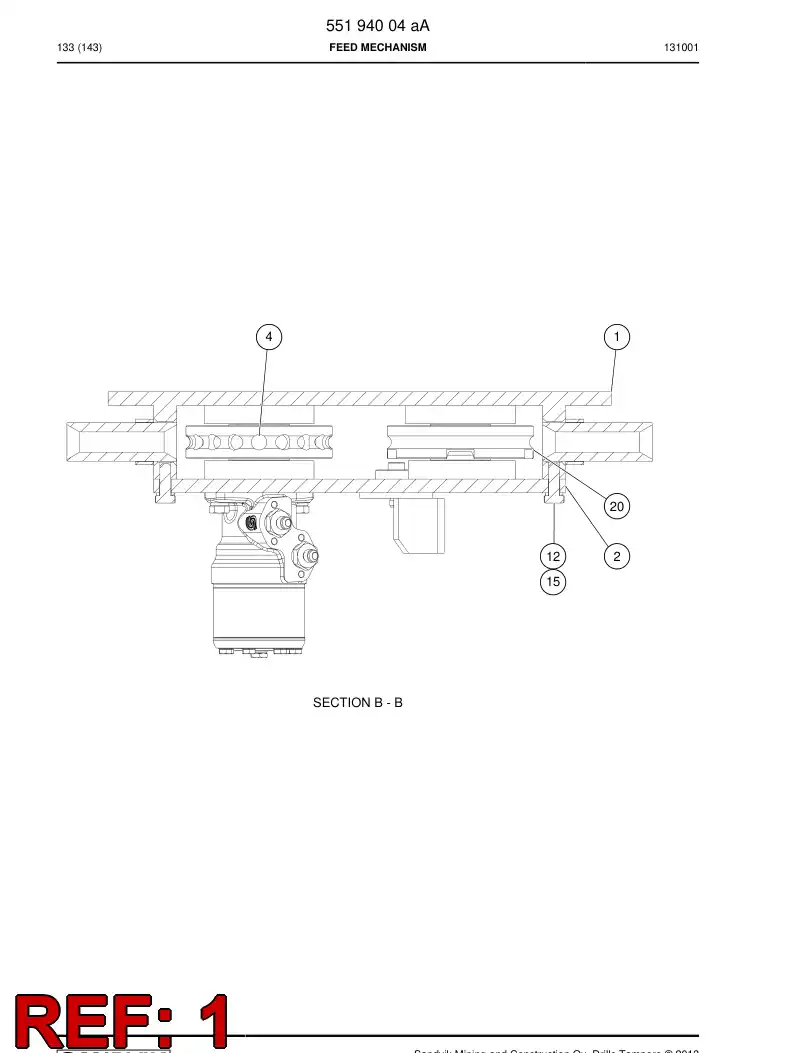 32777548a 327 775 48a FRAME PLATE - Sandvik Technical Drawing
