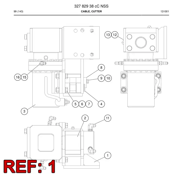 32782658 327 826 58 FRAME - Sandvik Technical Drawing