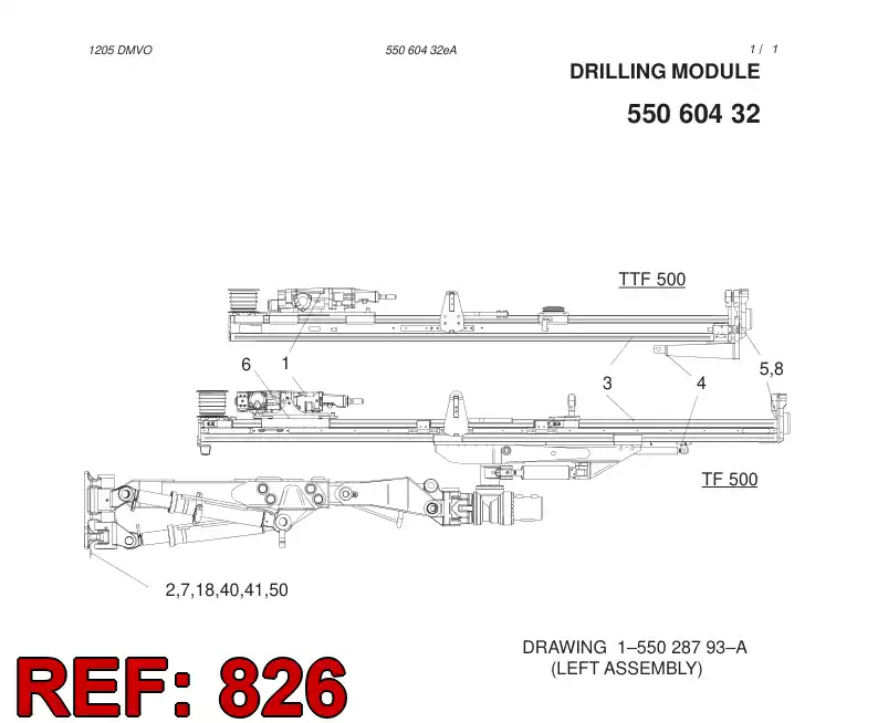 32790125 327 901 25 CENTRAL LUBRICATION HOSES - Sandvik Technical Drawing