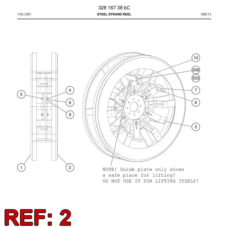 32799928 327 999 28 CENTERING PIECE - Sandvik Technical Drawing