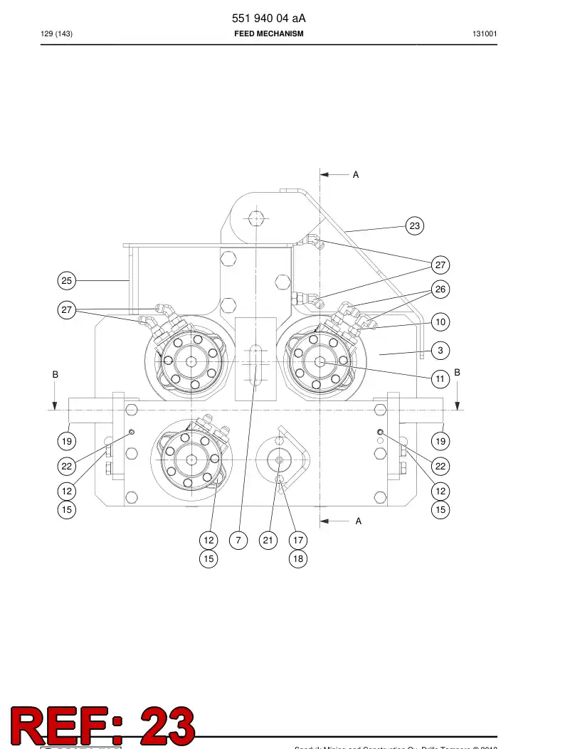 32838148c 328 381 48c Guard - Sandvik Technical Drawing