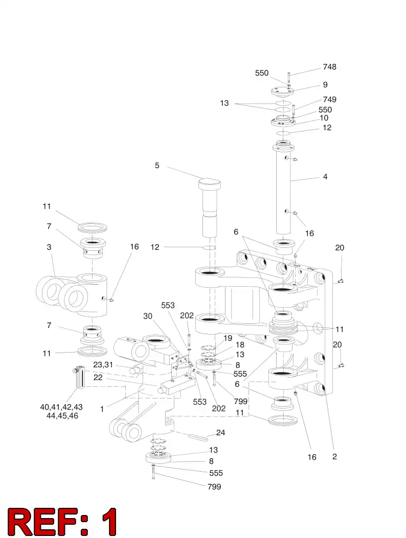 32896888 328 968 88 SWING ARM MACHINING TB60-90 - Sandvik Technical Drawing