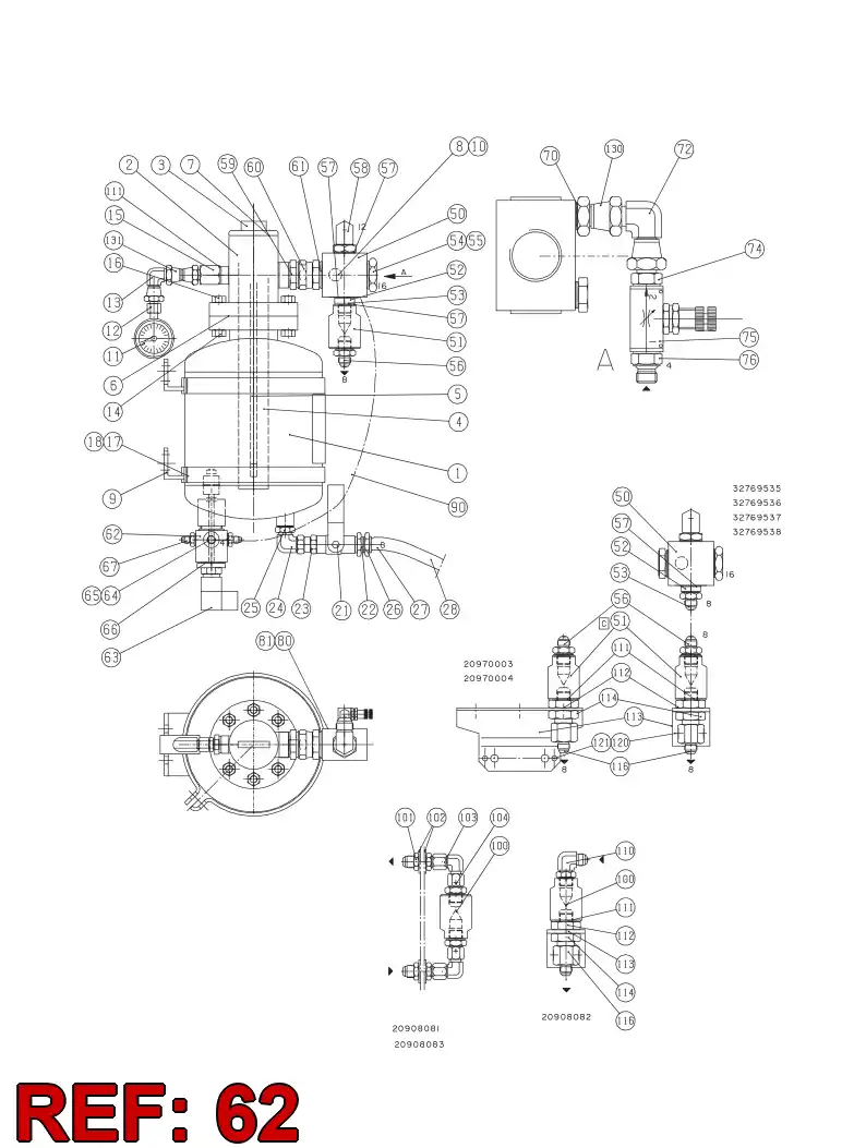 33012218 330 122 18 ADAPTER - Sandvik Technical Drawing