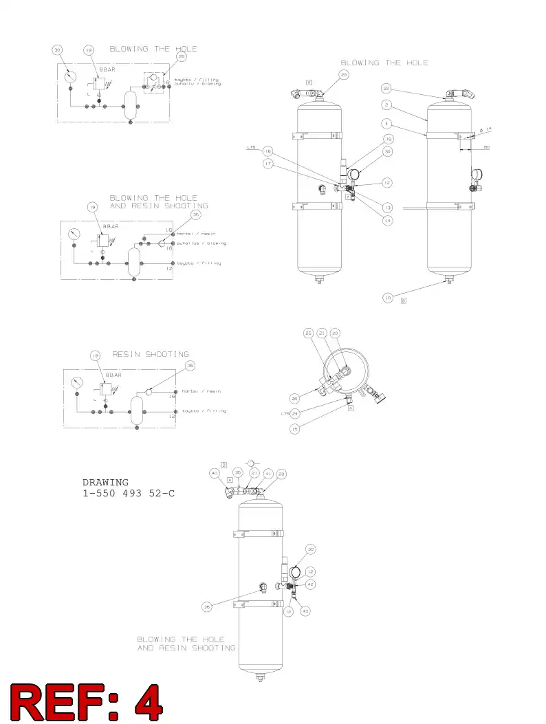 33017138 330 171 38 BRACKET - Sandvik Technical Drawing